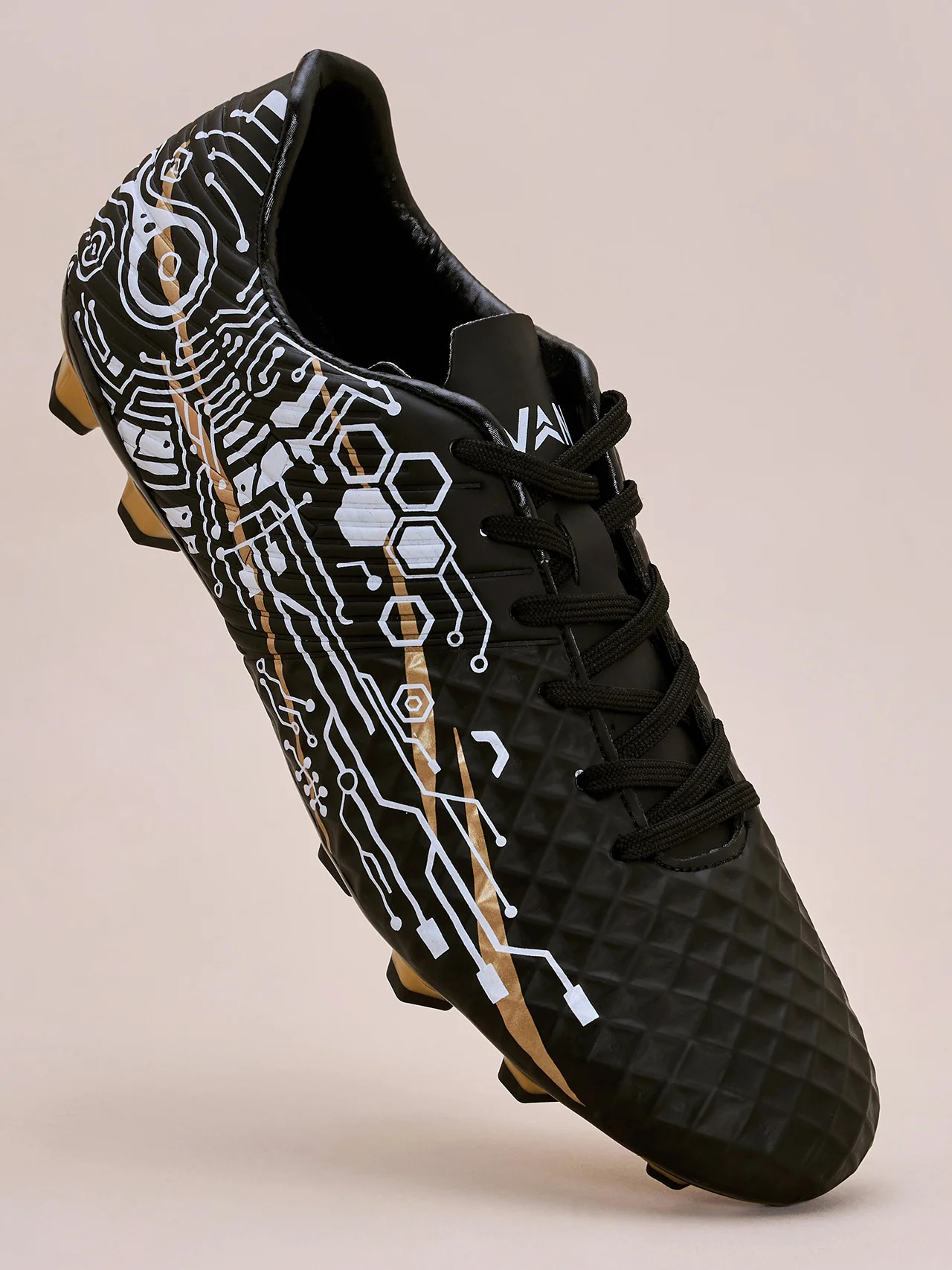 Avant Men's HustleX Football Shoes - Black - Image 3