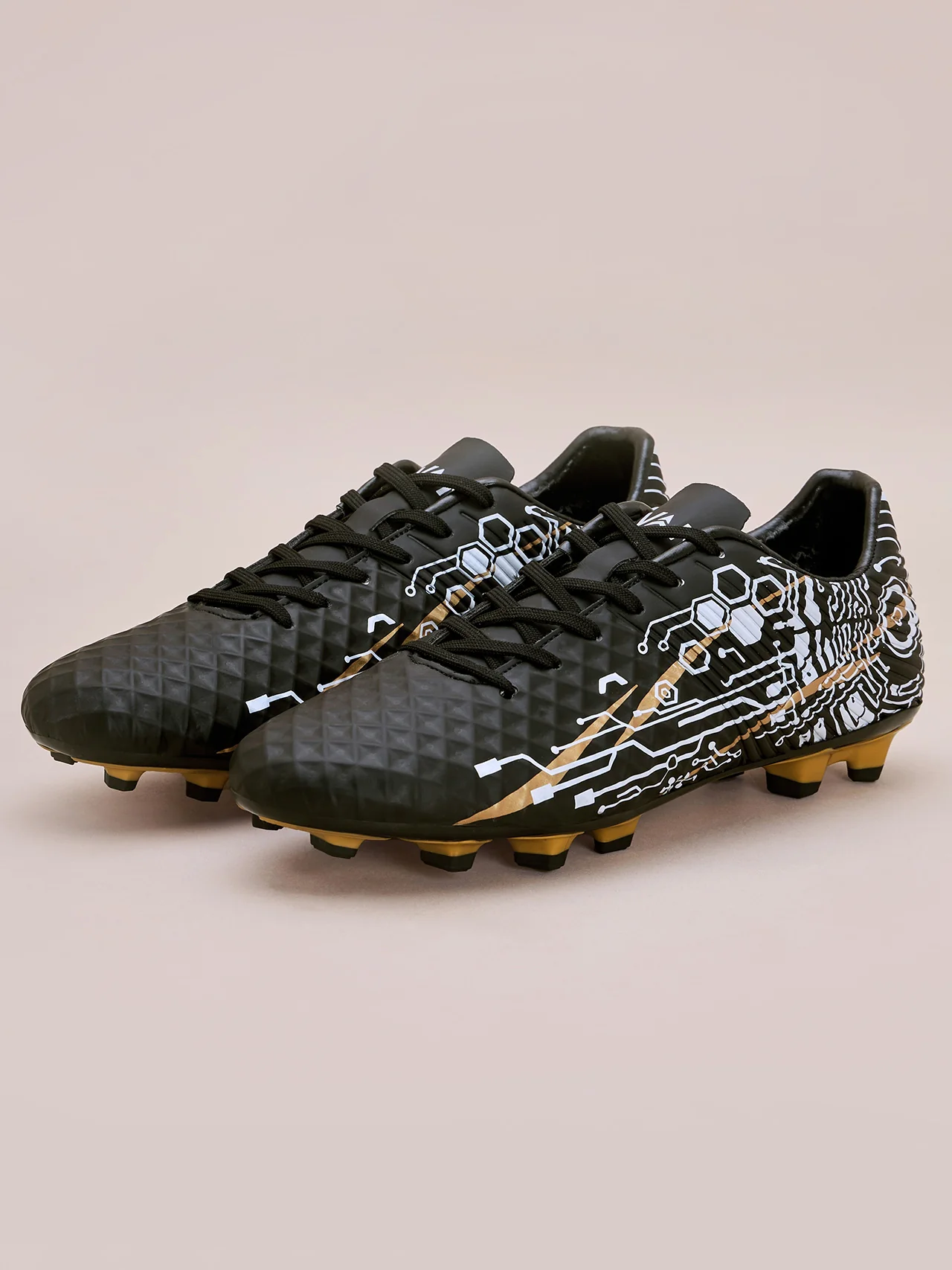 Avant Men's HustleX Football Shoes - Black - Image 4