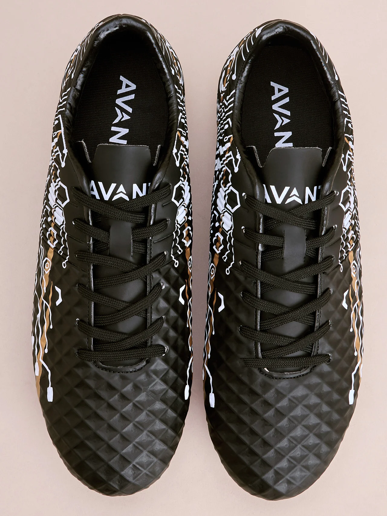 Avant Men's HustleX Football Shoes - Black - Image 5