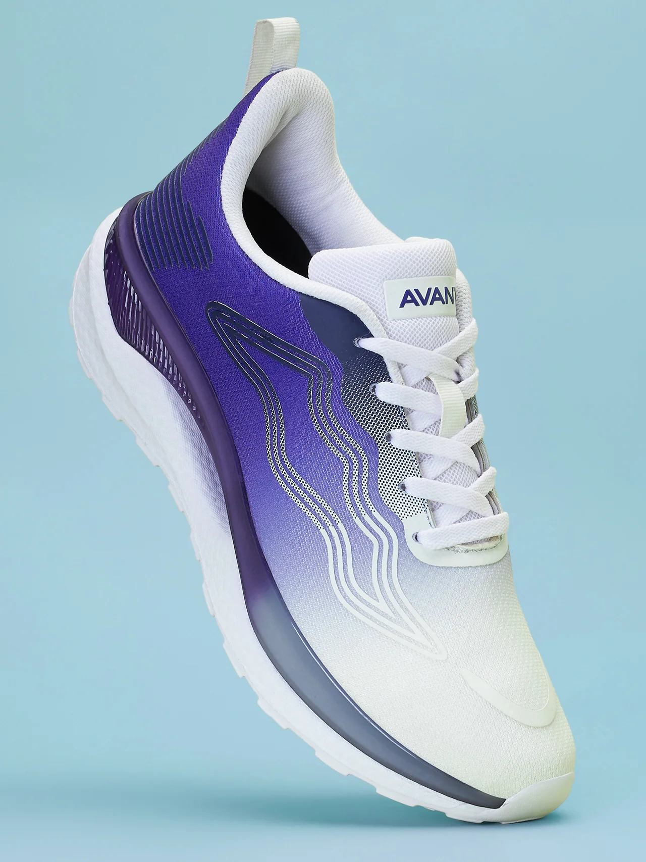 Avant Men's Hydra Sports shoes - White/Blue - Image 4