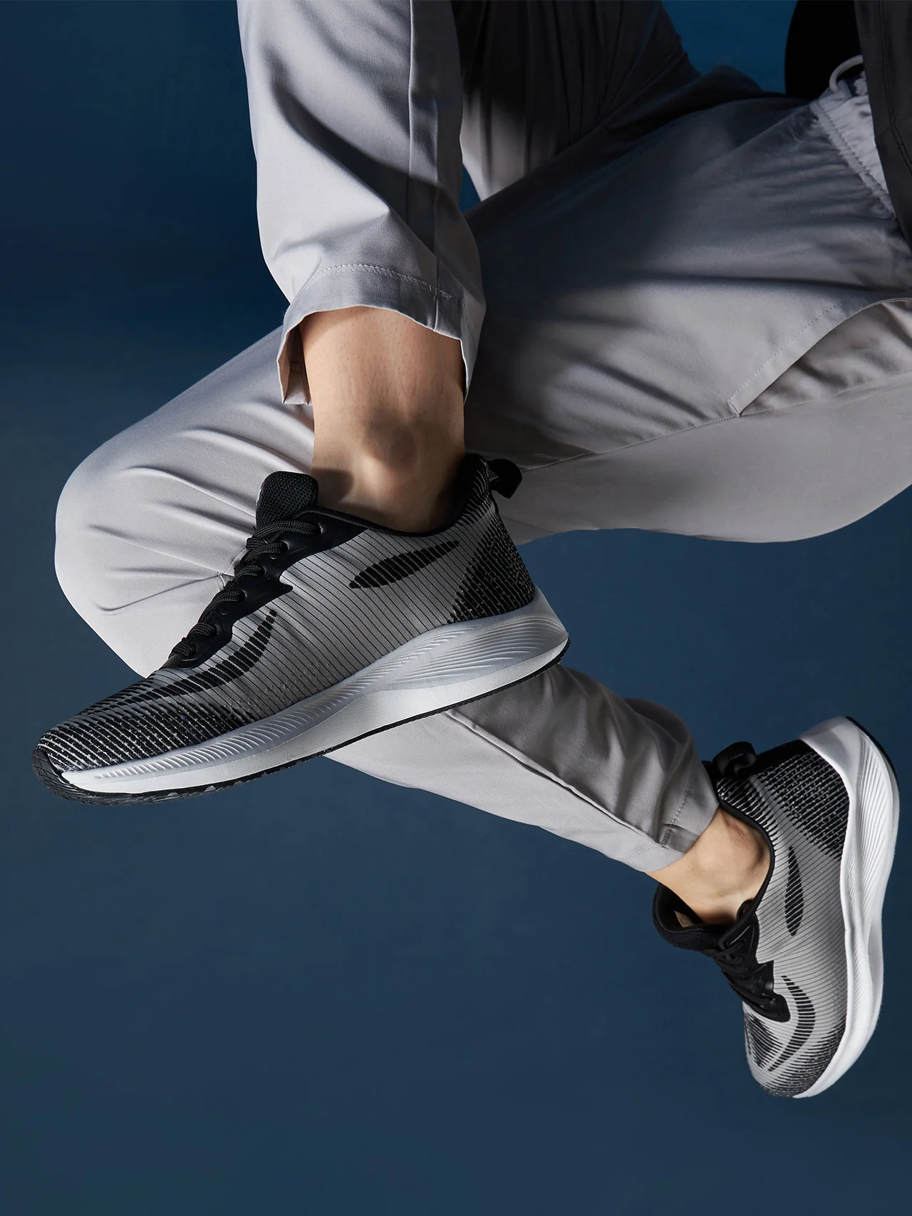 Avant Men's ImpactPro Running shoes - D.Grey/Black - Image 2