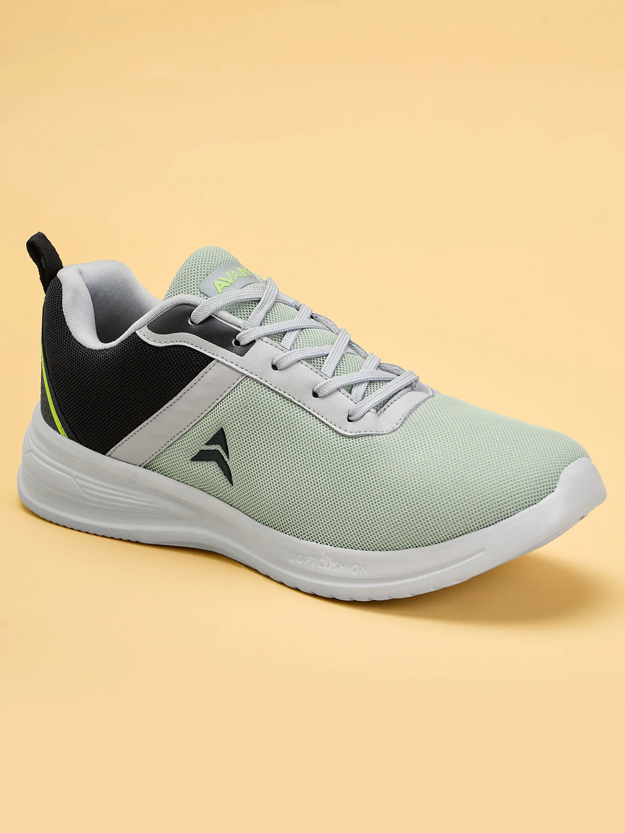 Avant Men's Joyo Walking Shoes-Grey/Black - Image 3