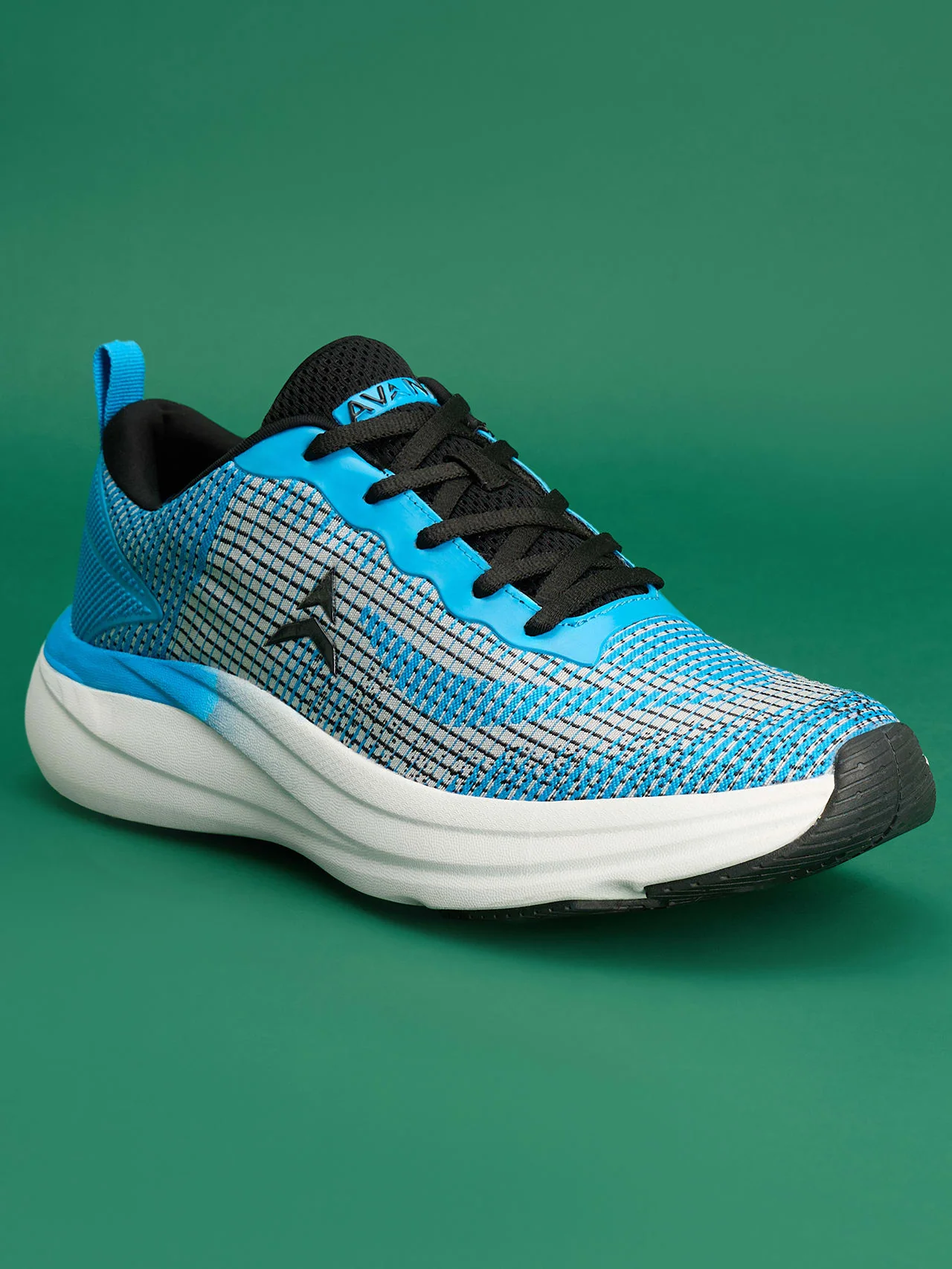 Avant Men's Joyrun Running Shoes - Blue/Grey - Image 3