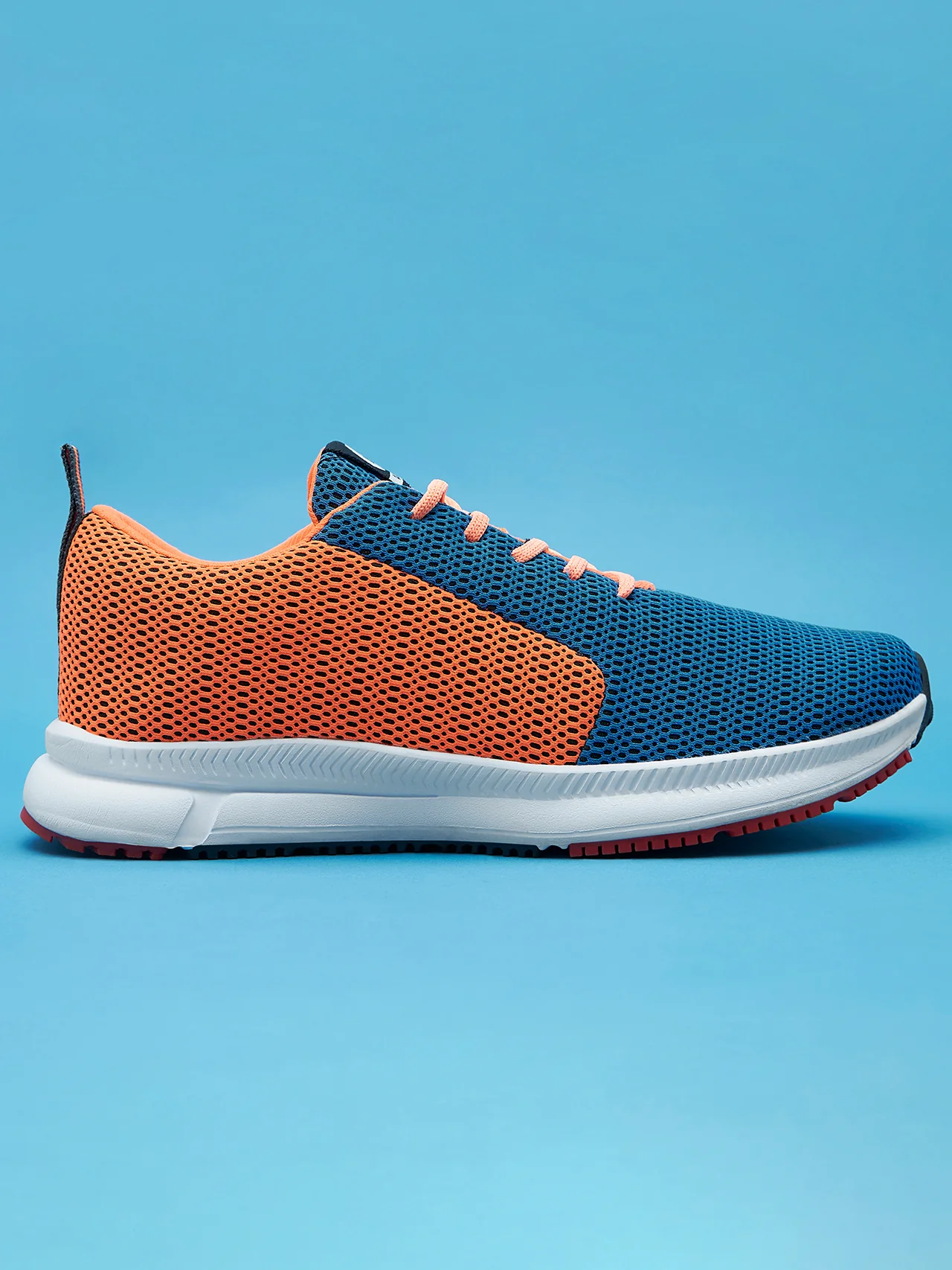 Avant Men's Lightweight Running & Walking Shoes - Navy/Orange - Image 4