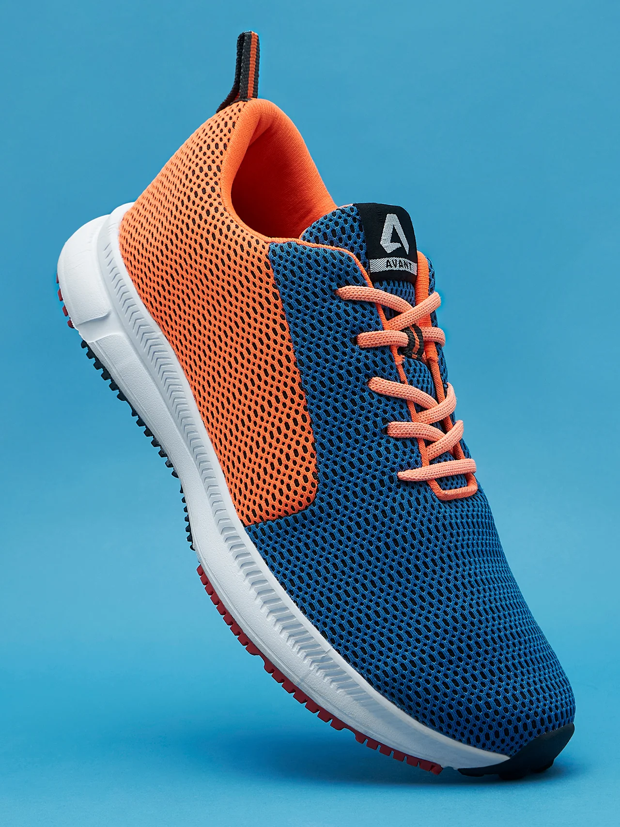 Avant Men's Lightweight Running & Walking Shoes - Navy/Orange - Image 5