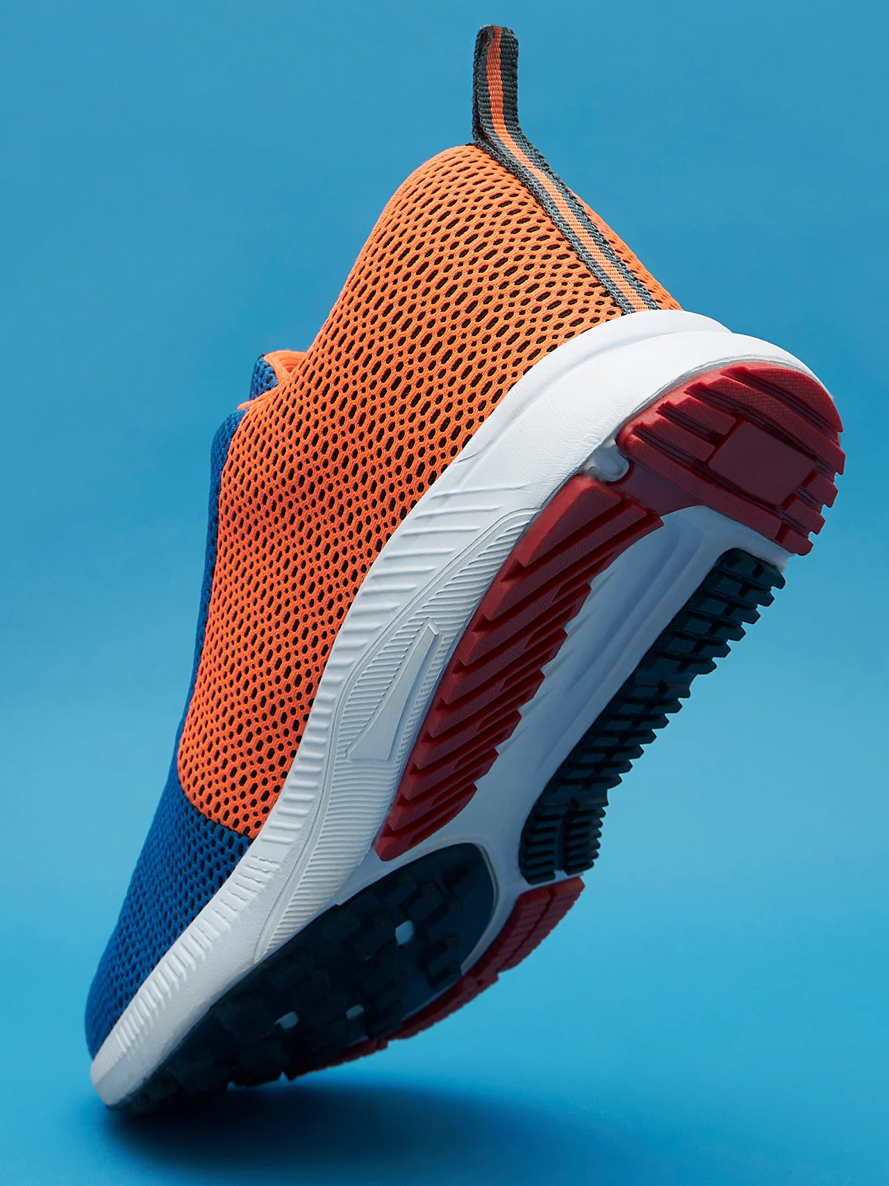 Avant Men's Lightweight Running & Walking Shoes - Navy/Orange - Image 9