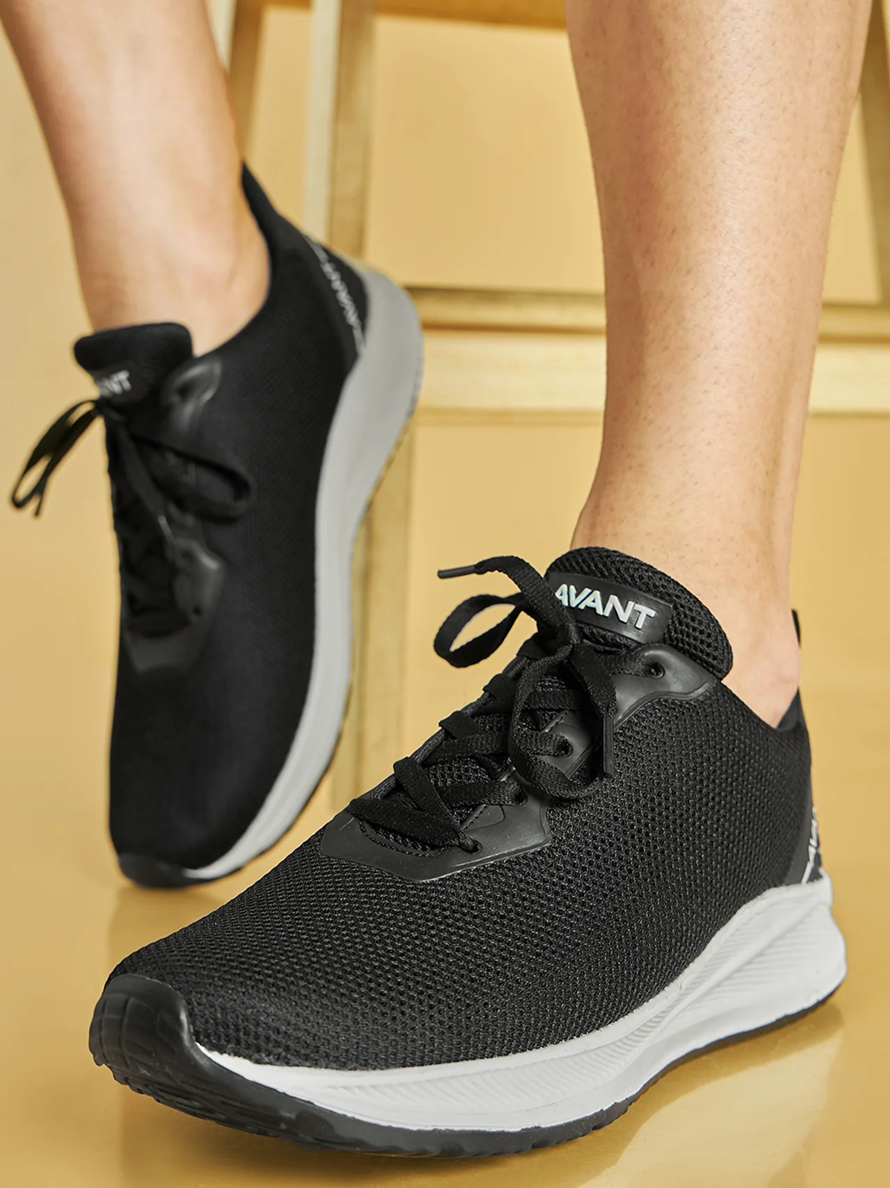 Avant Men's Lite Casual Shoes-Black - Image 2