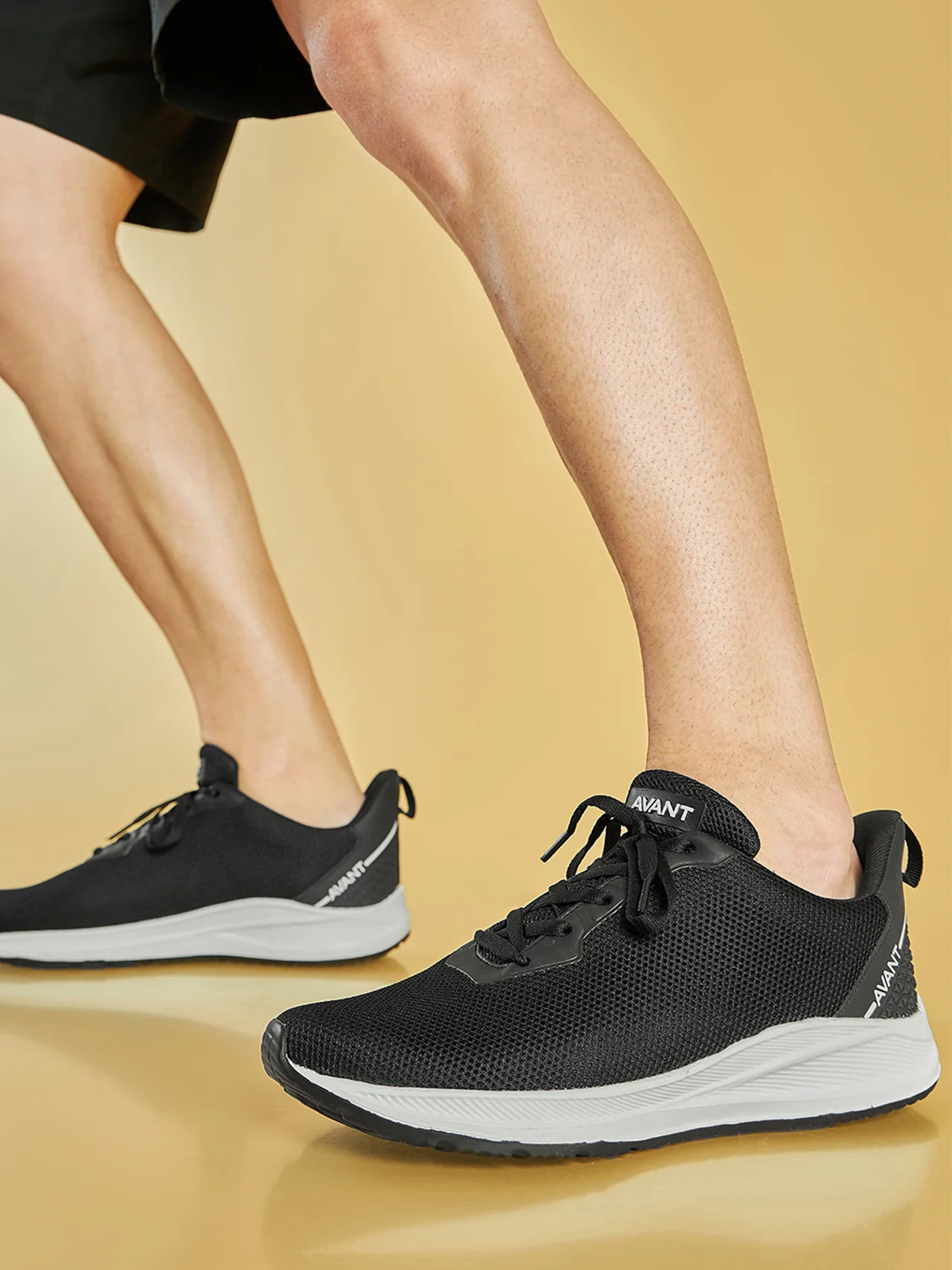Avant Men's Lite Casual Shoes-Black - Image 6