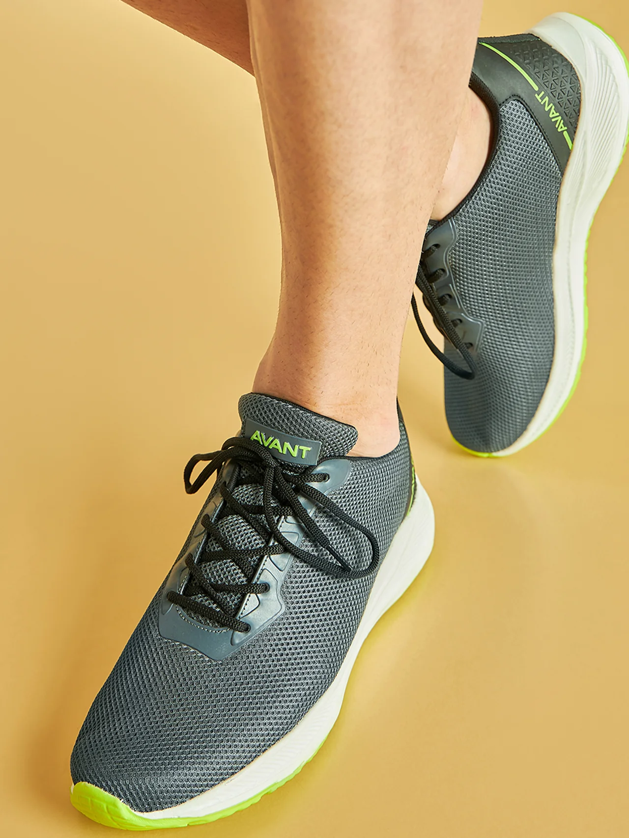 Avant Men's Lite Casual Shoes-D.Grey - Image 2