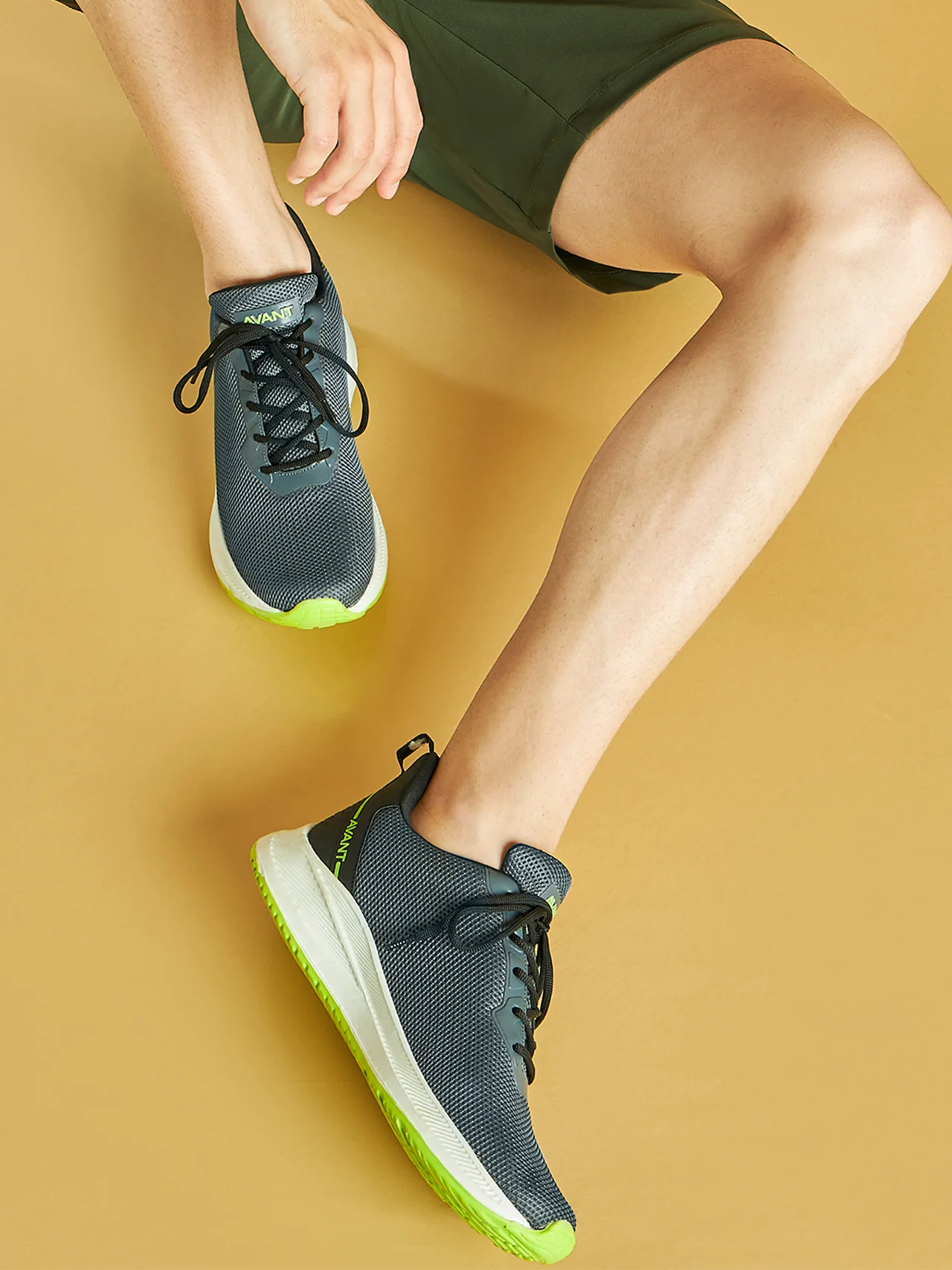 Avant Men's Lite Casual Shoes-D.Grey - Image 6
