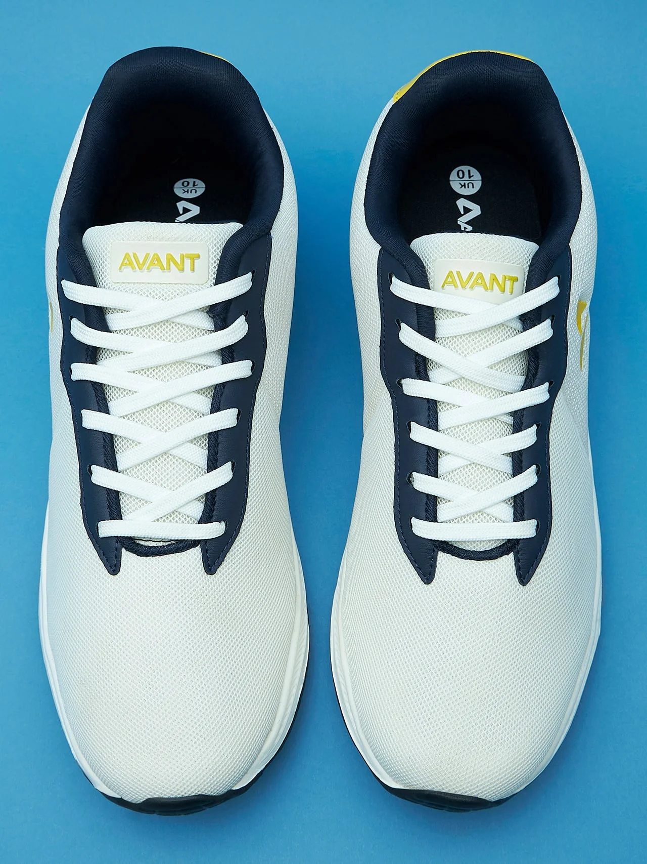 Avant Men's Mach Walking Shoes-White/Navy - Image 7