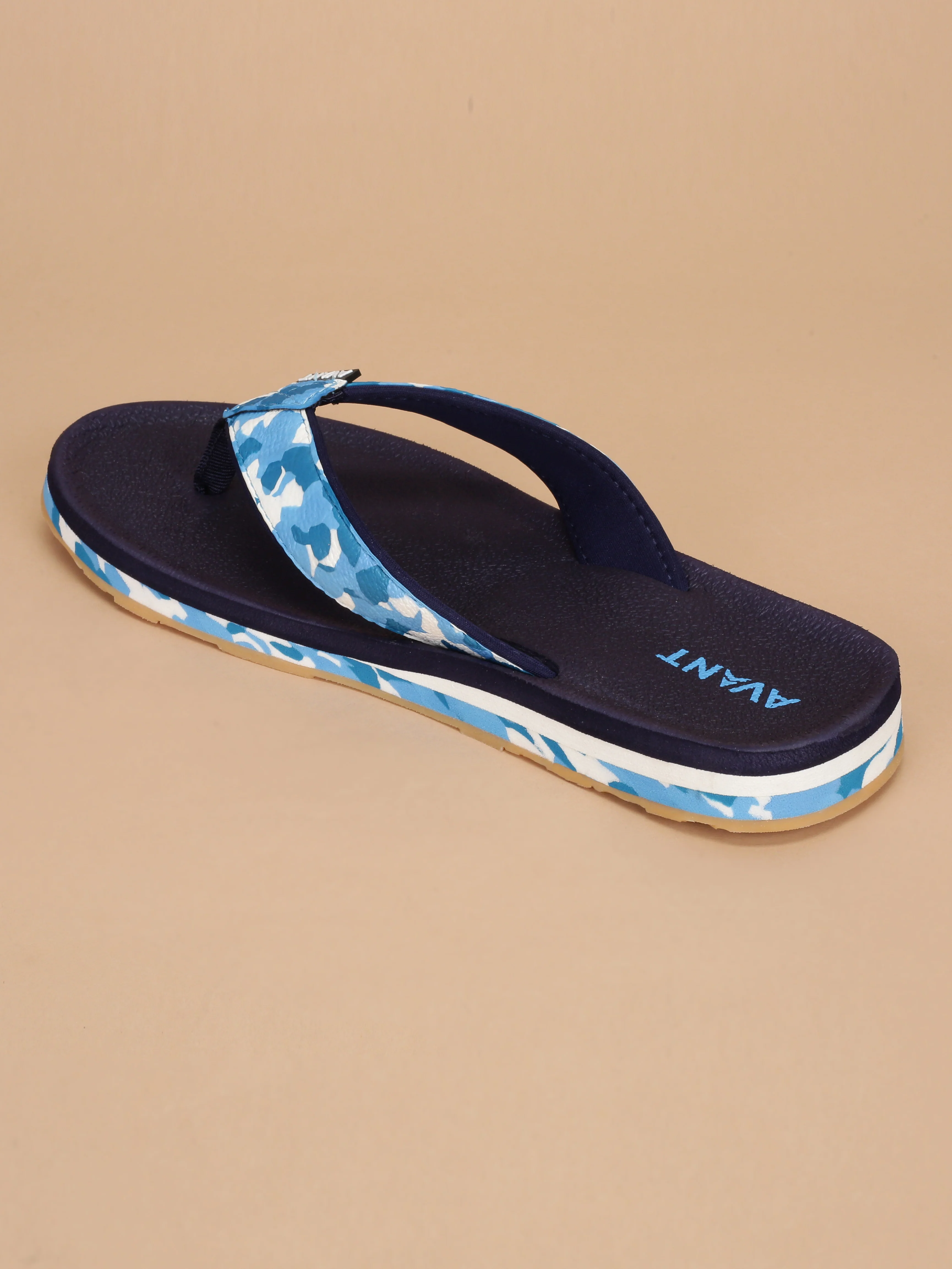 Avant Men's Mariner Flip Flops - Navy - Image 7