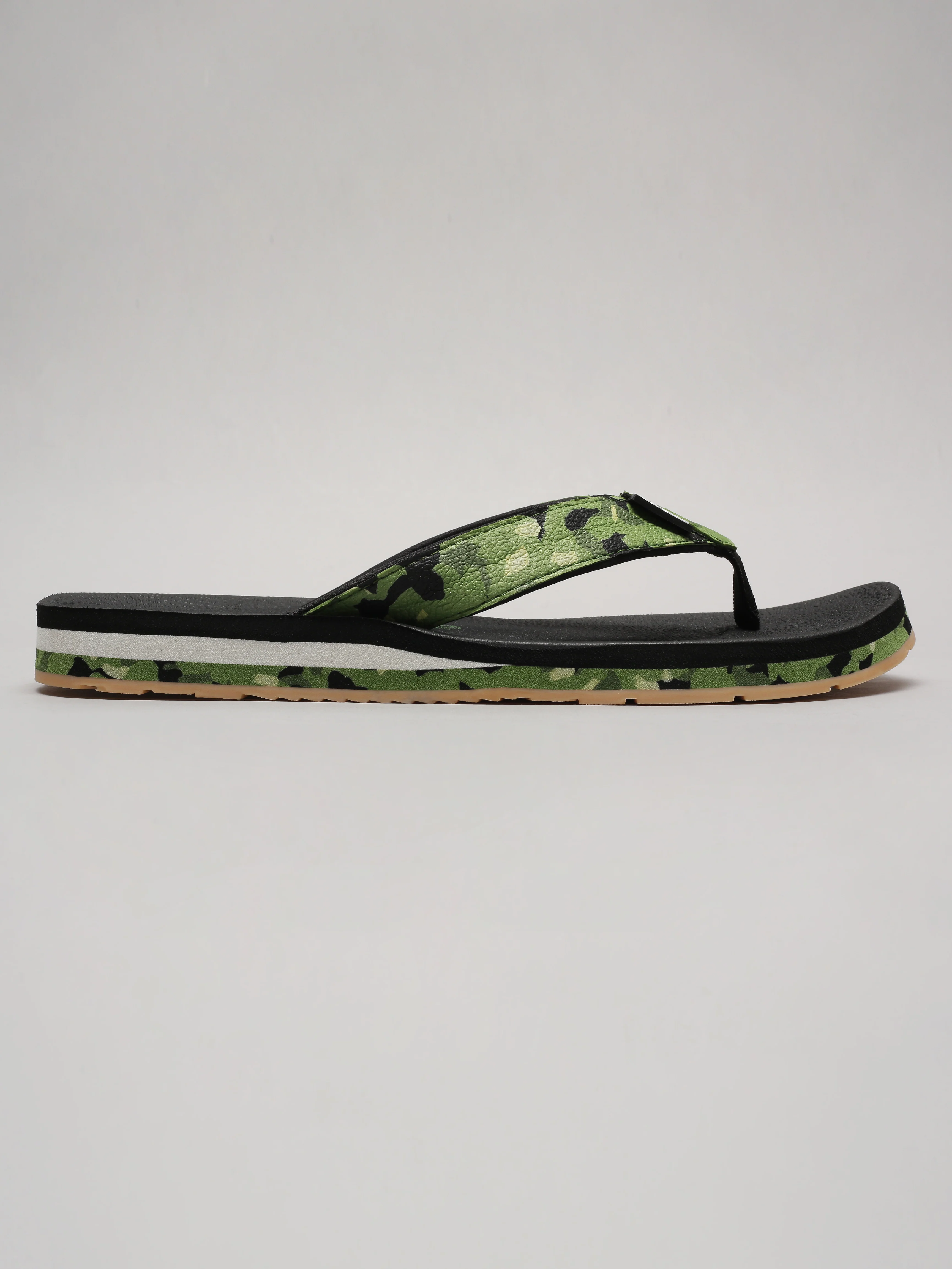 Avant Men's Mariner Flip Flops - Olive - Image 3
