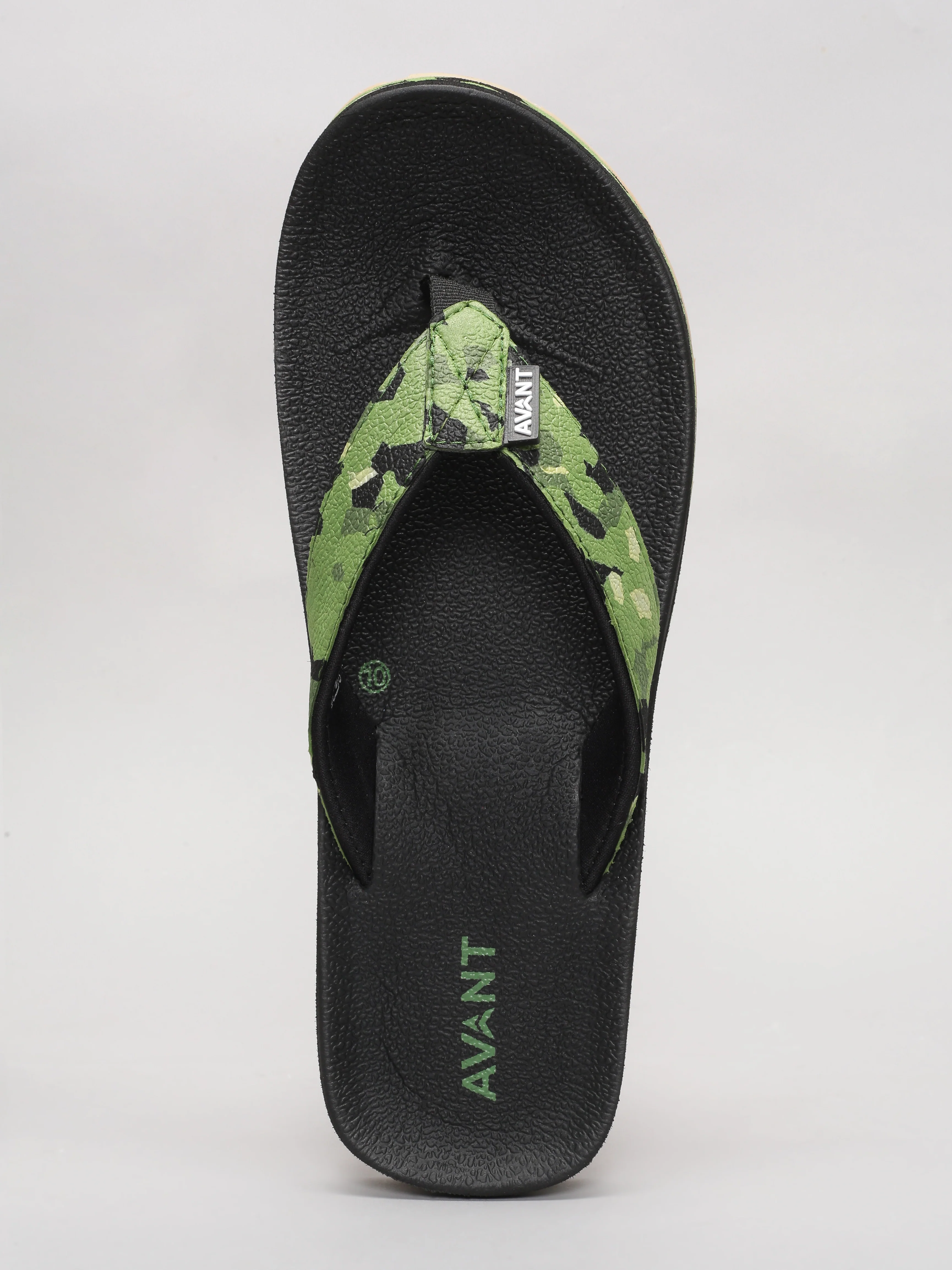 Avant Men's Mariner Flip Flops - Olive - Image 7
