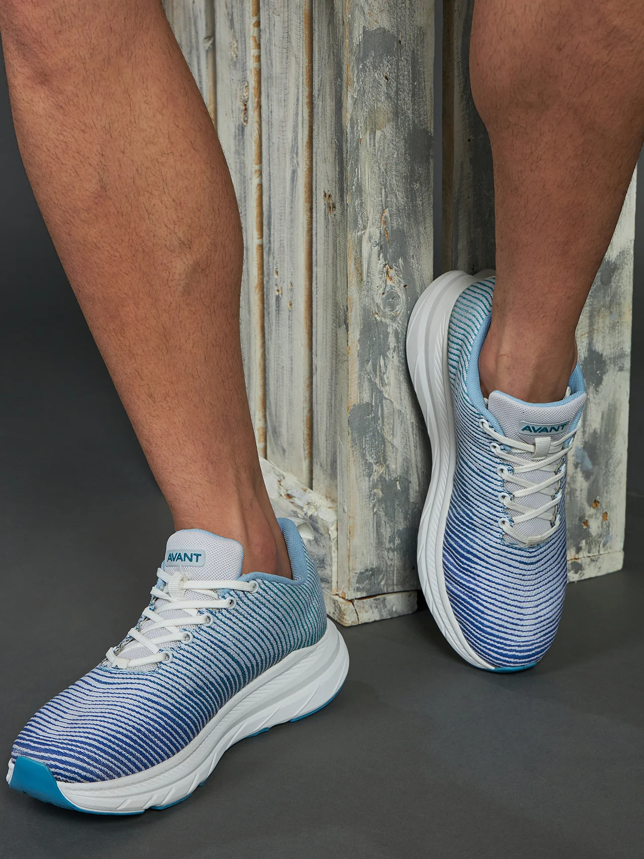 Avant Men's Matrix Running Shoes-Blue - Image 7