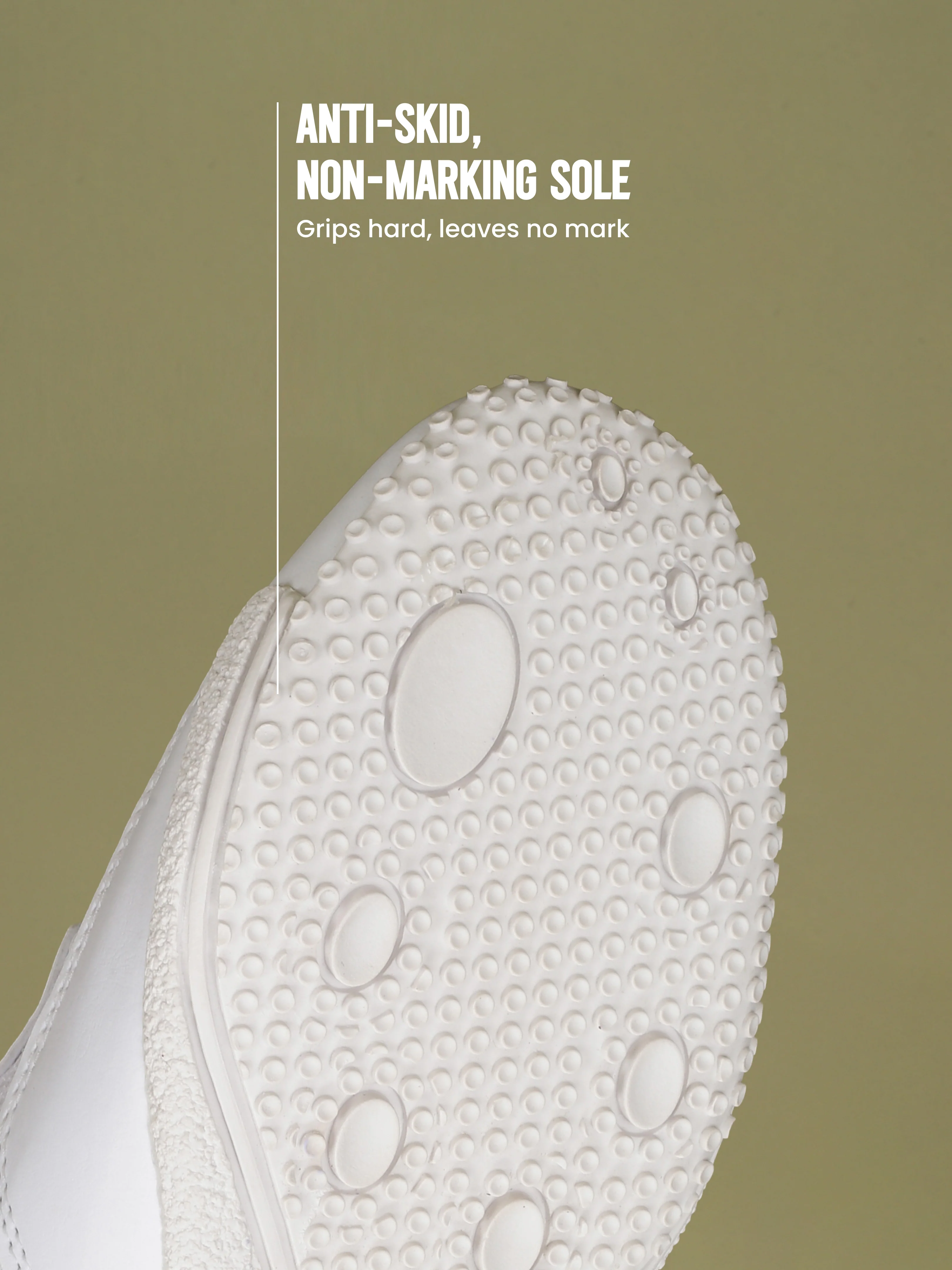 Avant Men's Matstride Kabaddi Shoes - White - Image 4