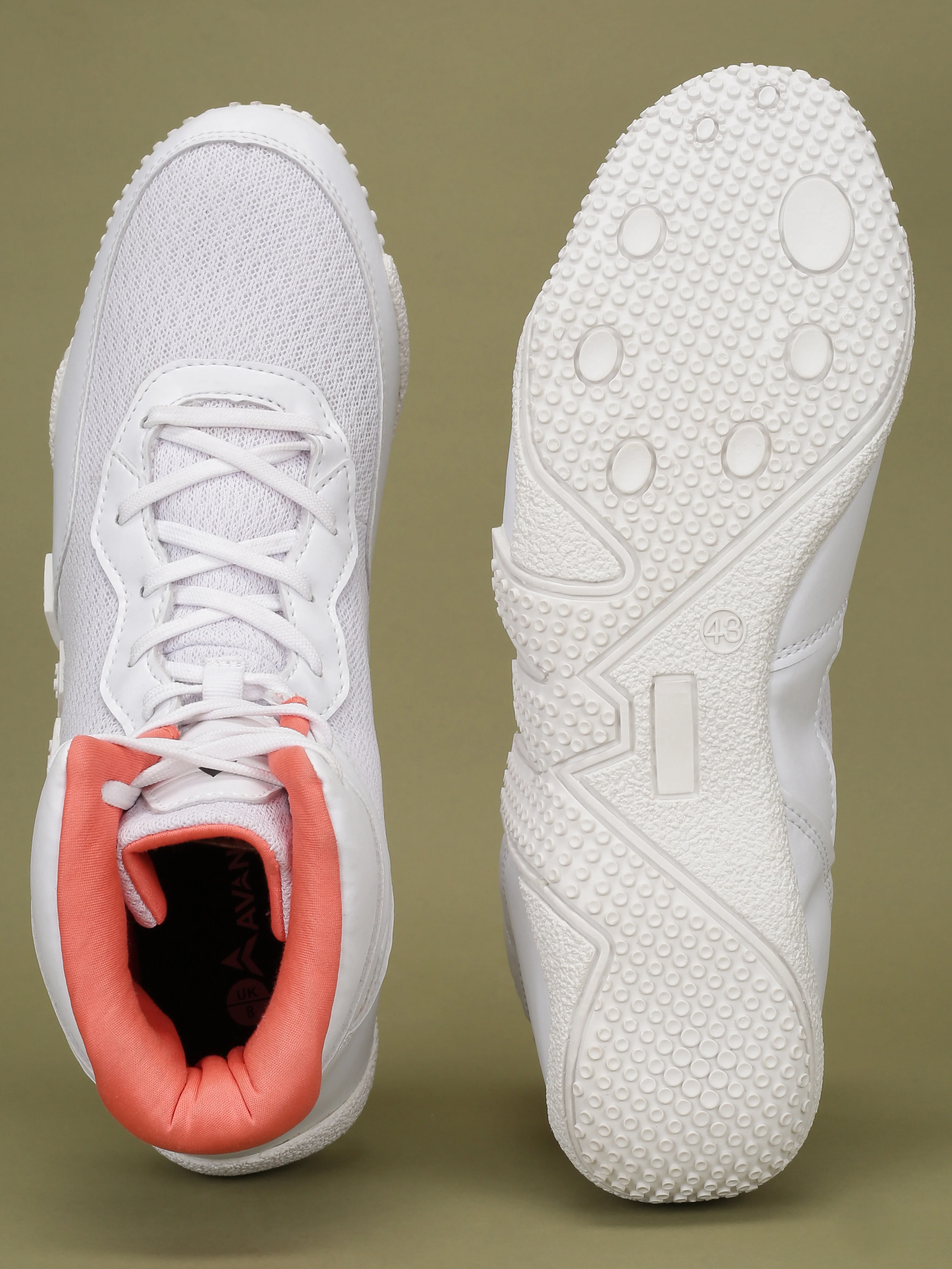 Avant Men's Matstride Kabaddi Shoes - White - Image 8