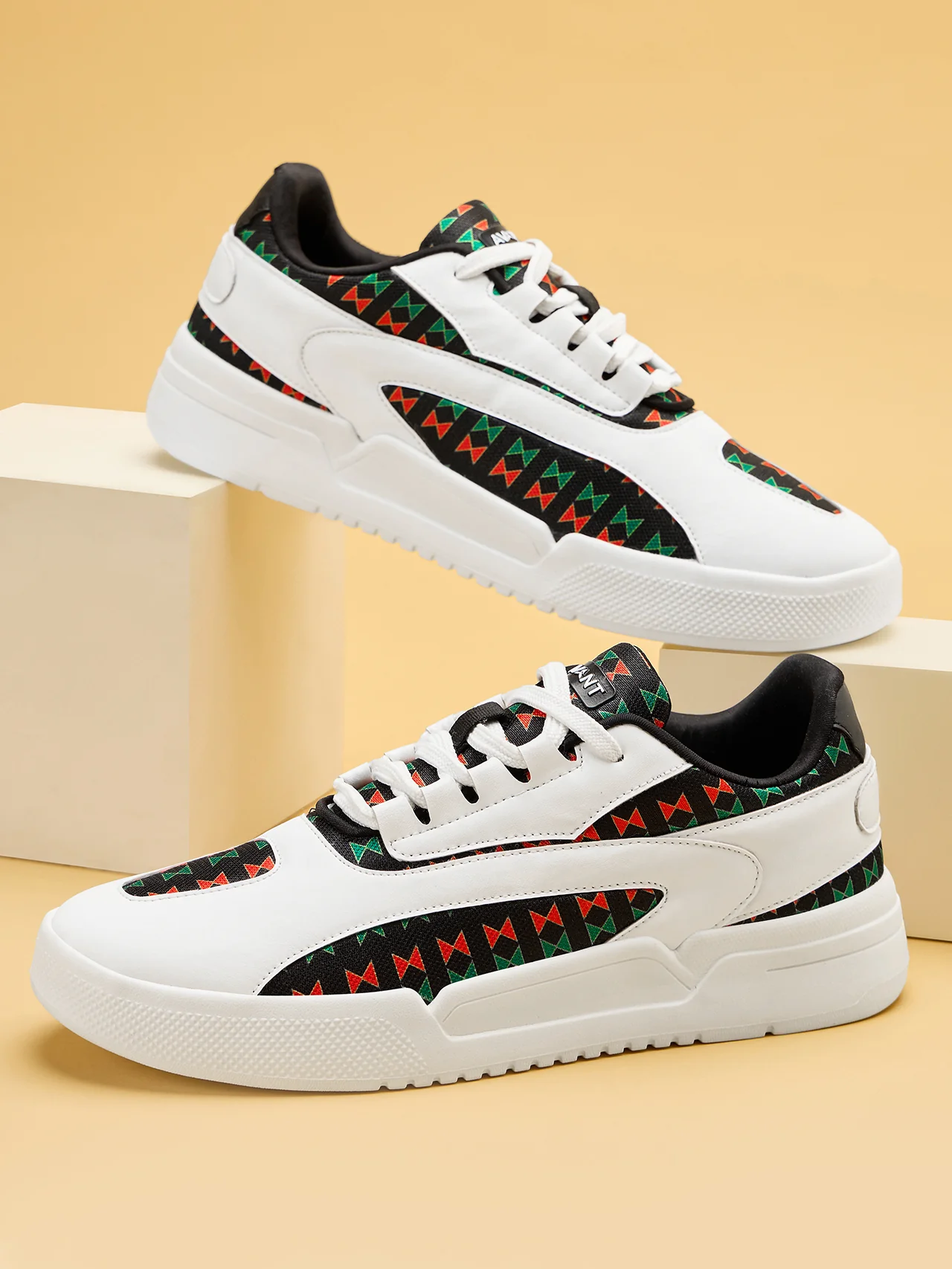 Avant Men's Maximus Sneaker Shoes - White/Black - Image 10
