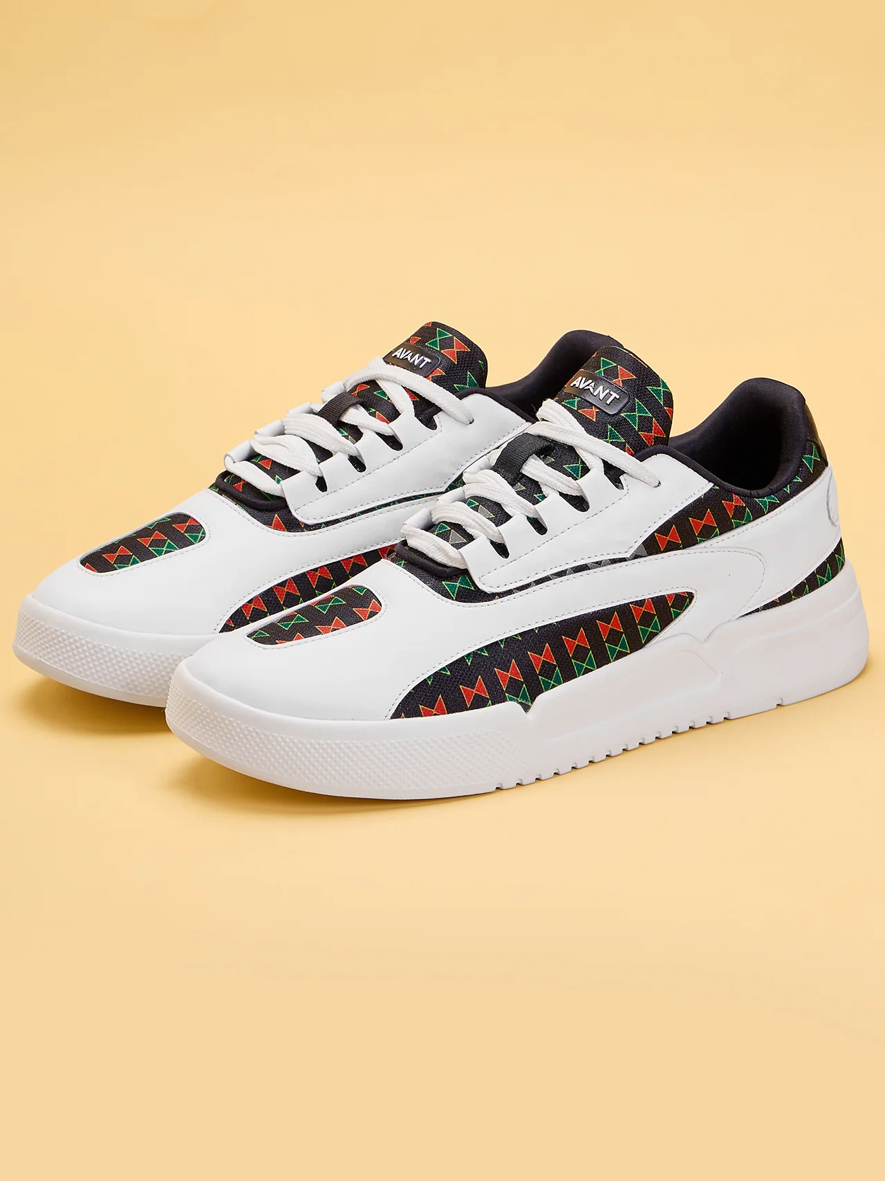 Avant Men's Maximus Sneaker Shoes - White/Black - Image 5