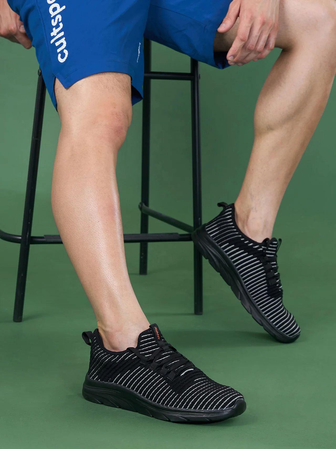 Avant Men's Maze On Walking shoes- Black - Image 2