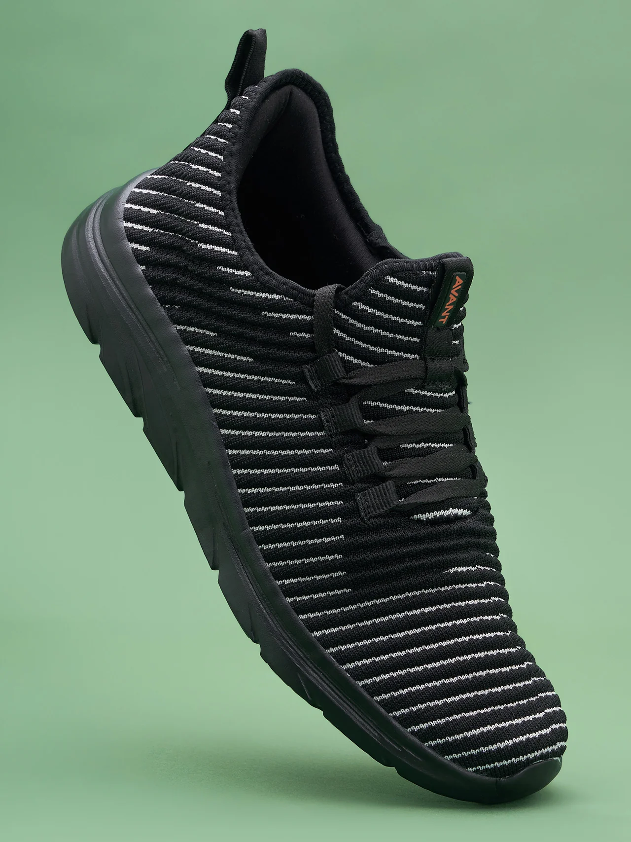 Avant Men's Maze On Walking shoes- Black - Image 5