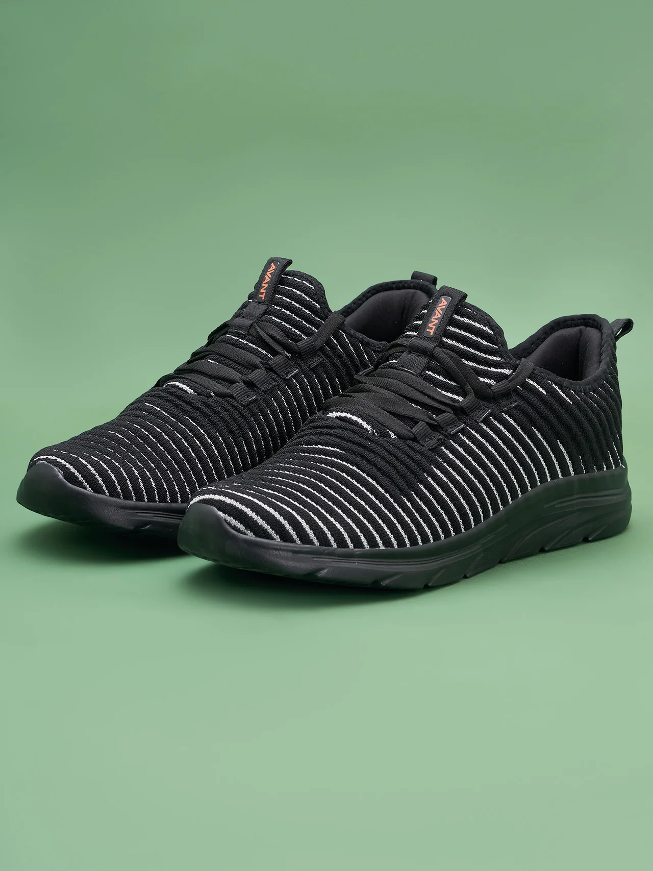 Avant Men's Maze On Walking shoes- Black - Image 7