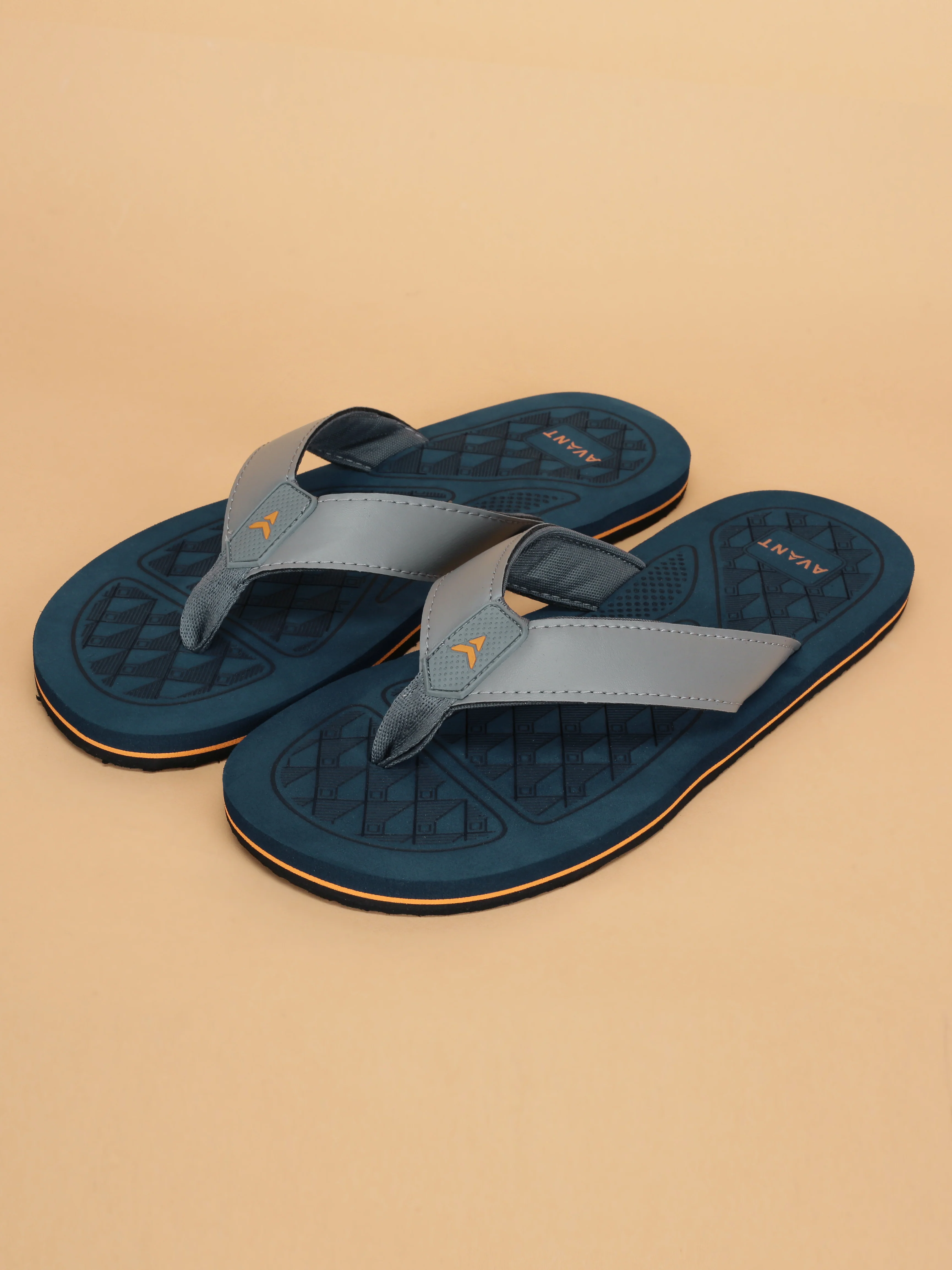Avant Men's Milo Flip Flops - Blue - Image 8