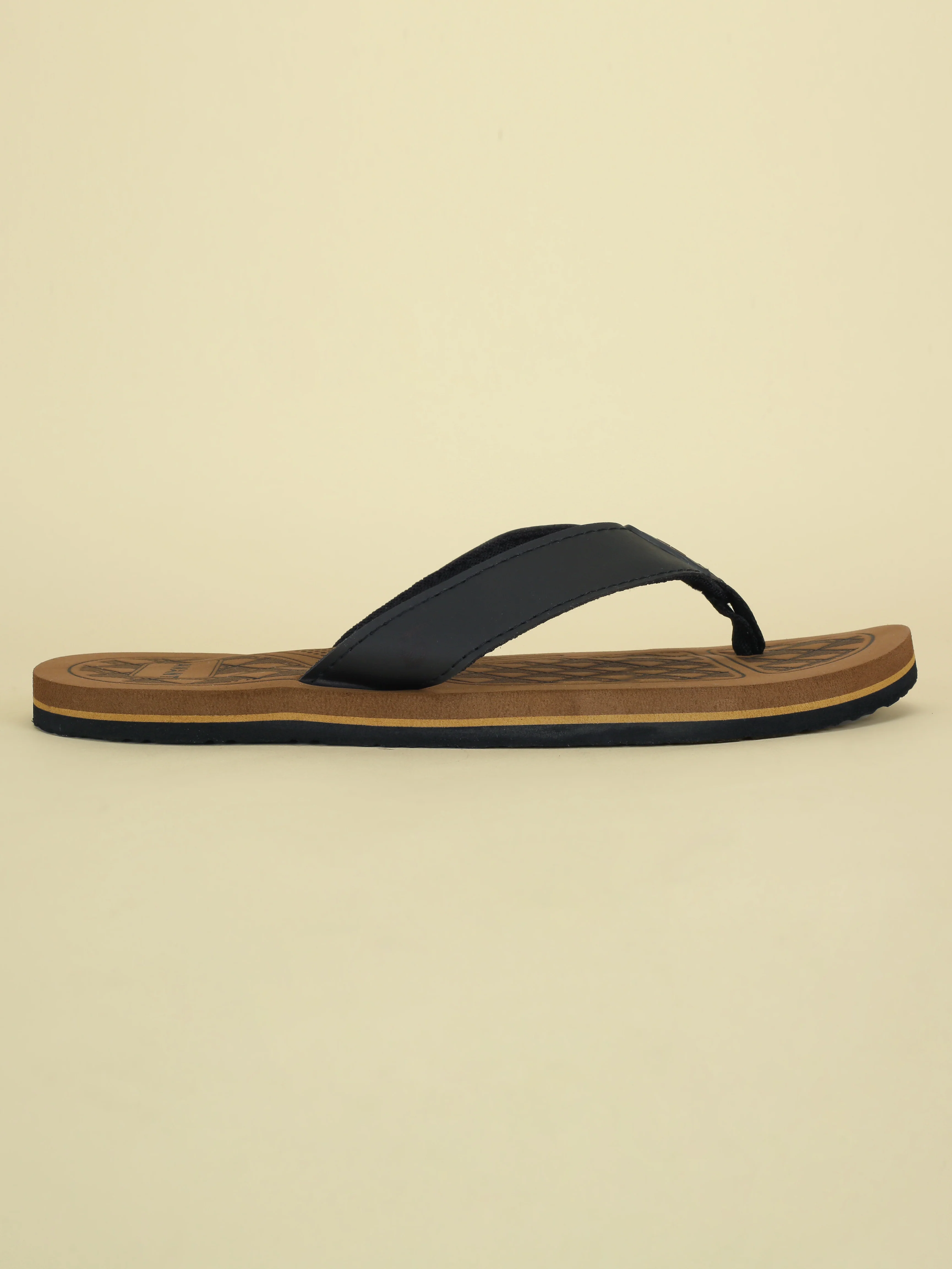 Avant Men's Milo Flip Flops - Brown/Beige - Image 2