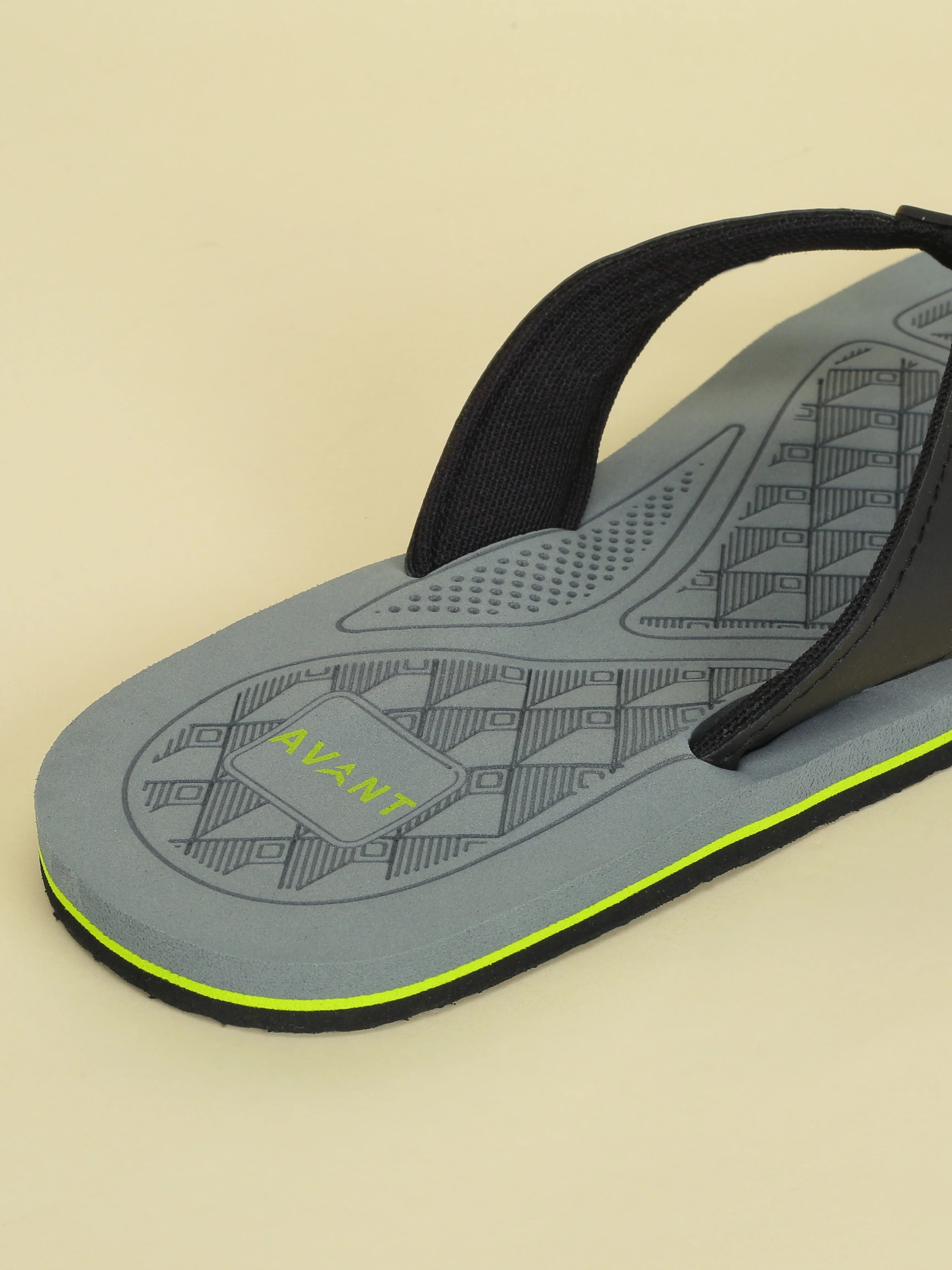Avant Men's Milo Flip Flops - Grey - Image 7
