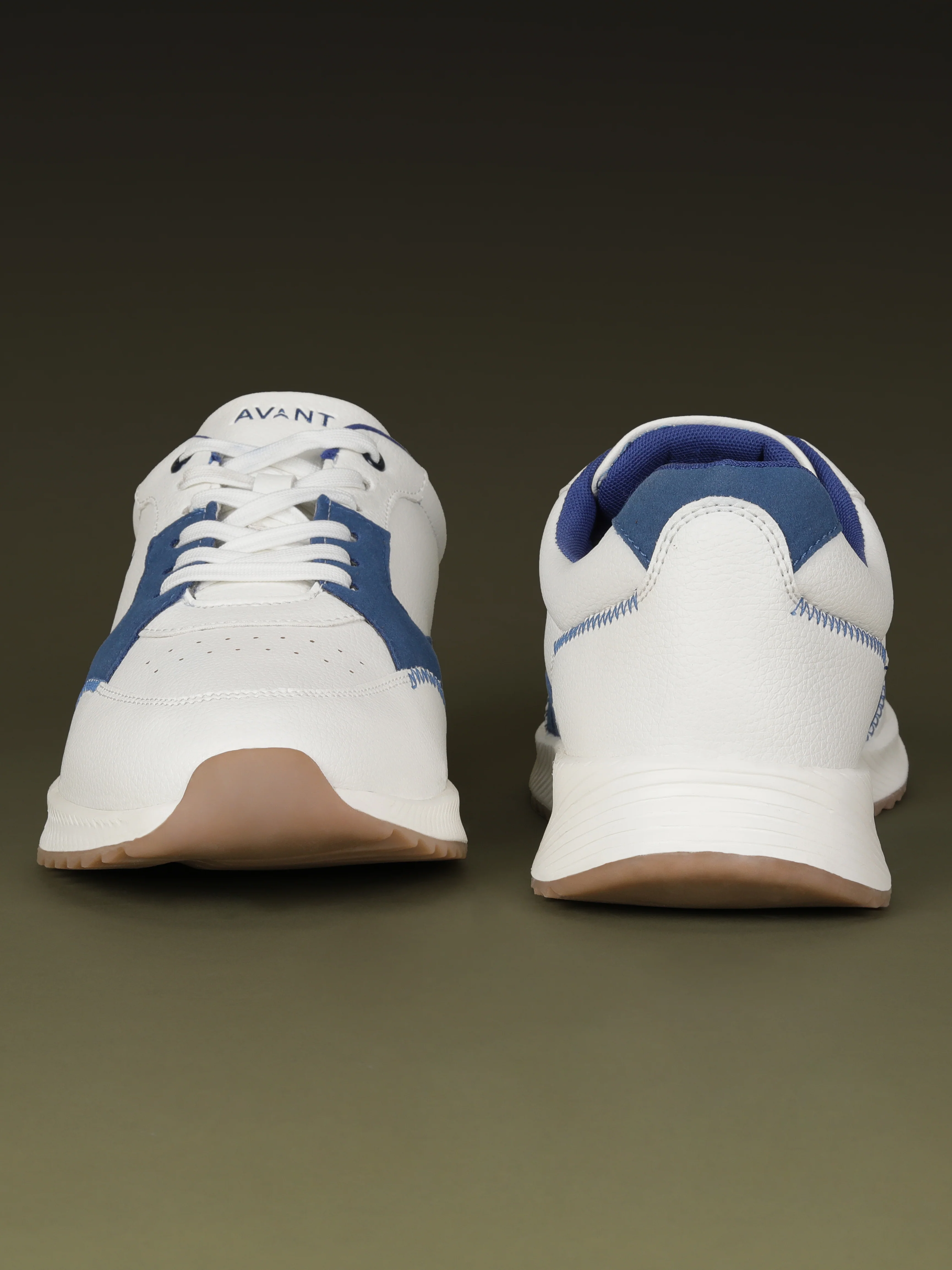 Avant Men's MotionCore Running Shoes - White/Royal Blue - Image 10
