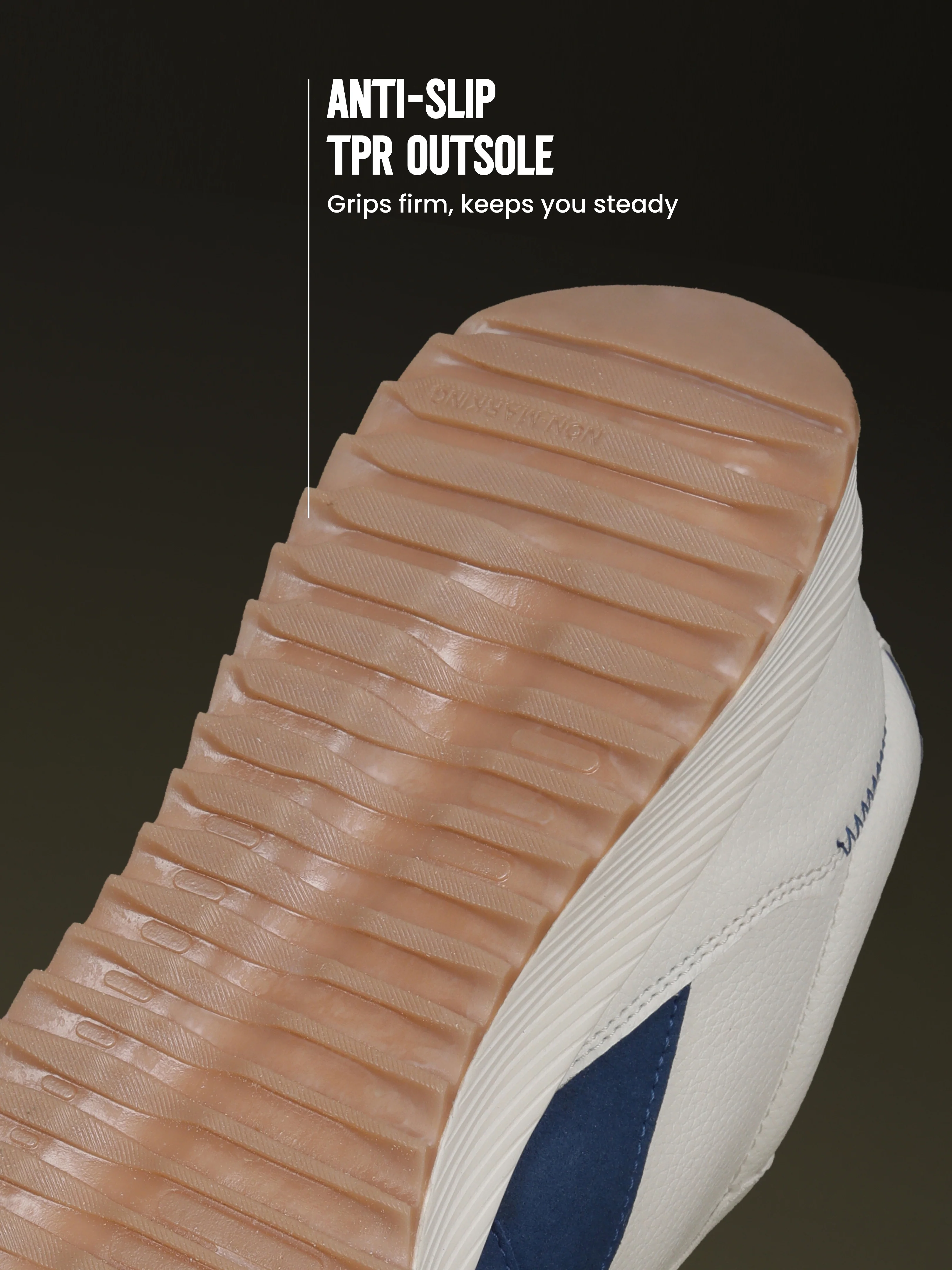 Avant Men's MotionCore Running Shoes - White/Royal Blue - Image 5