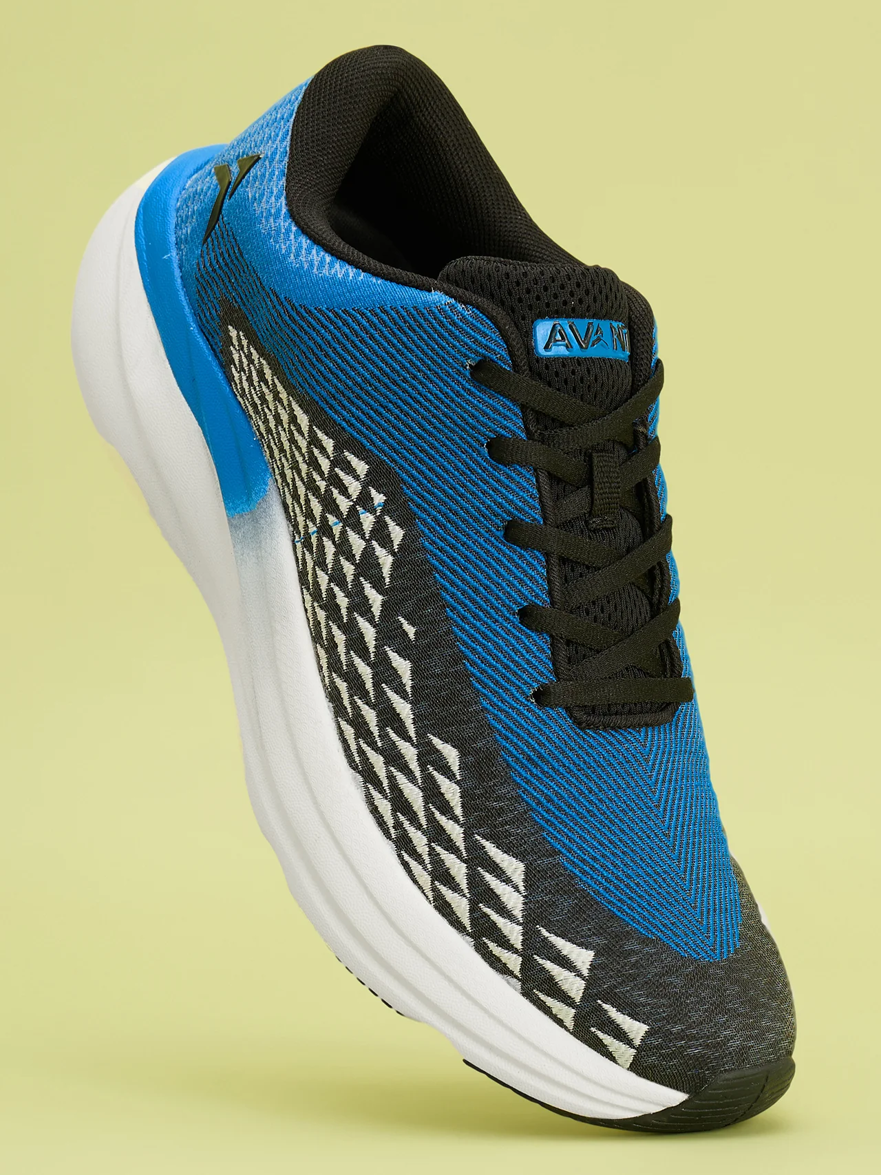 Avant Men's Neptune Running Shoes - Blue/Black - Image 6