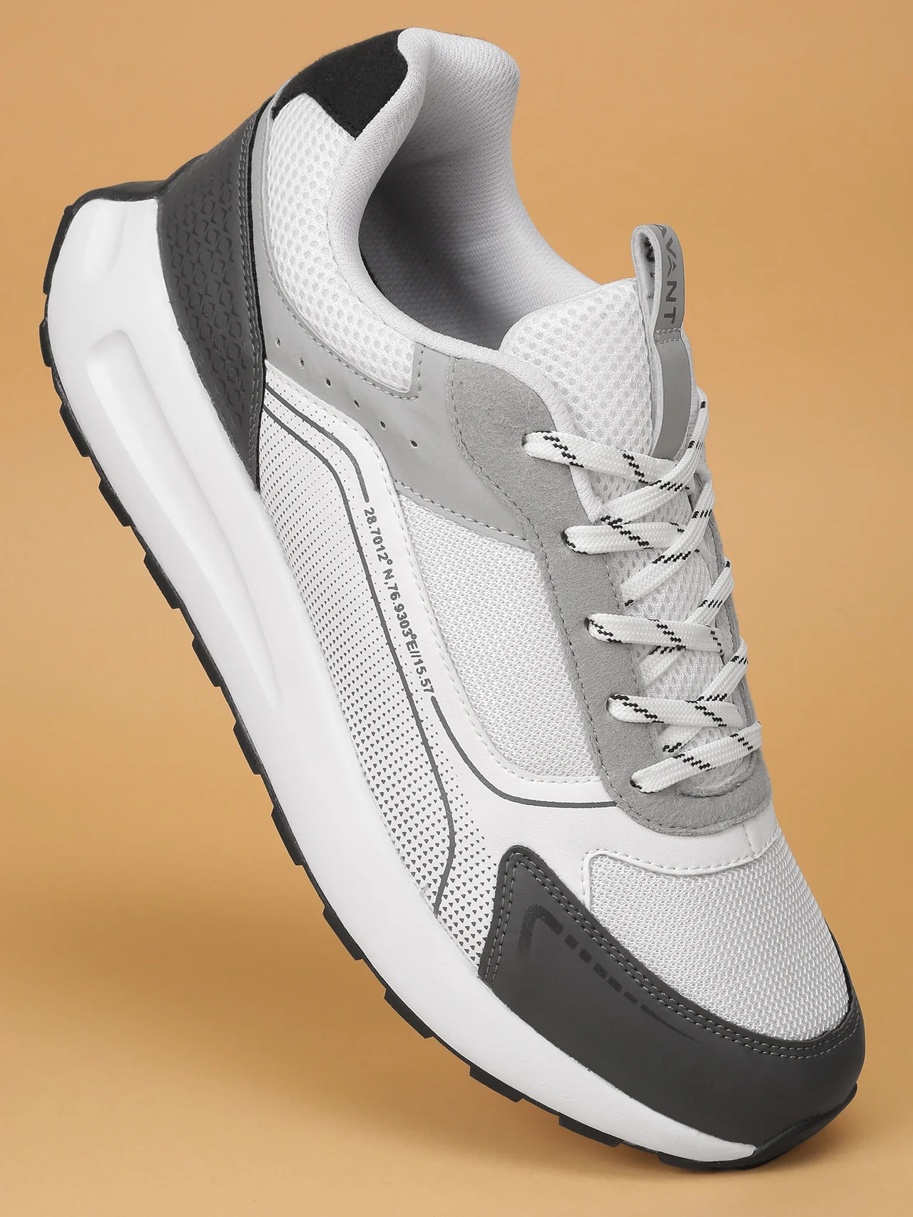 Avant Men's NexStep Sneaker Shoes - Black/White - Image 4