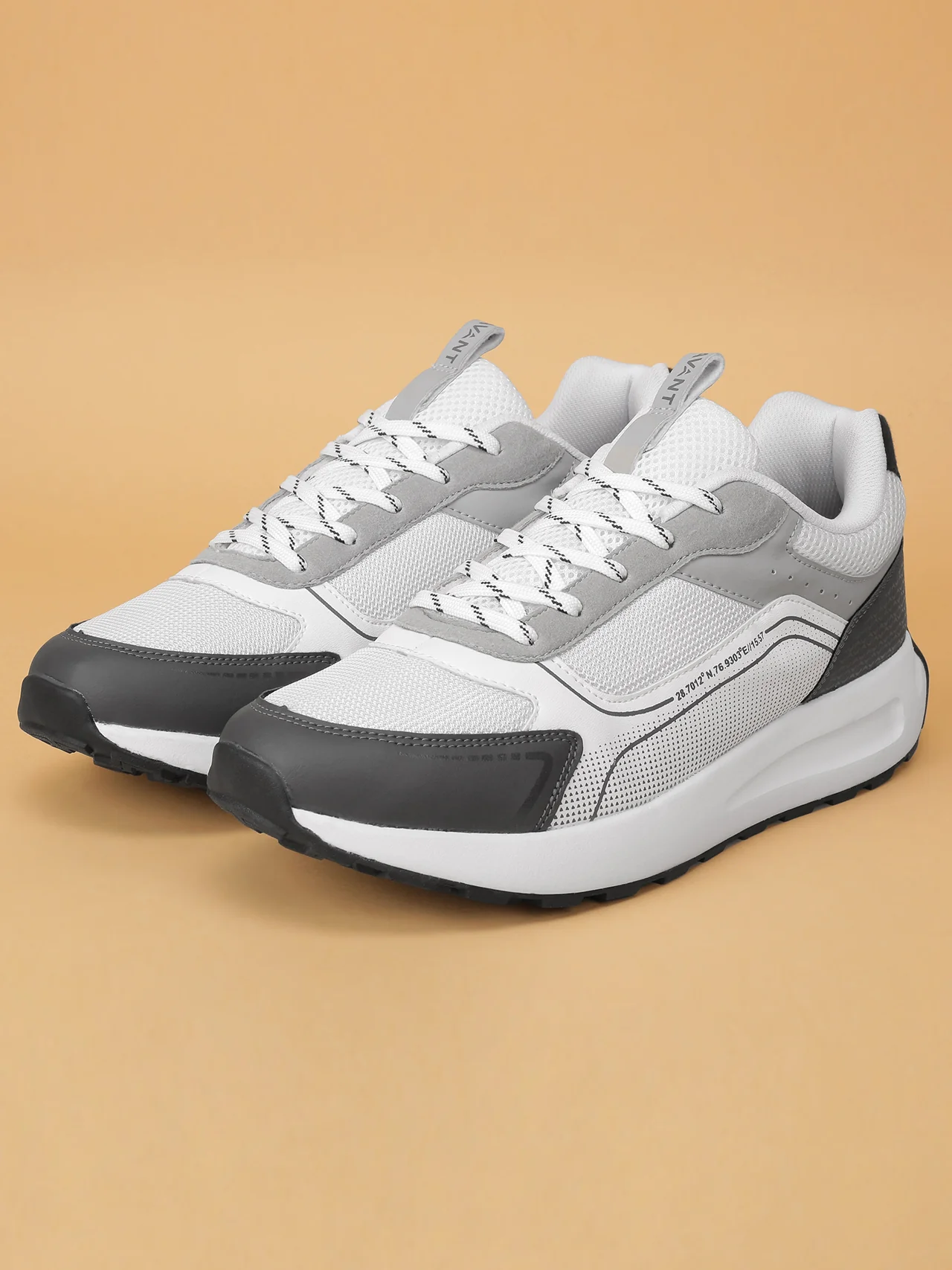 Avant Men's NexStep Sneaker Shoes - Black/White - Image 5