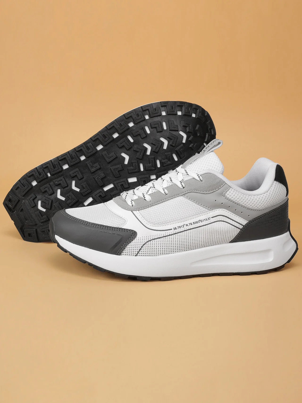 Avant Men's NexStep Sneaker Shoes - Black/White - Image 6