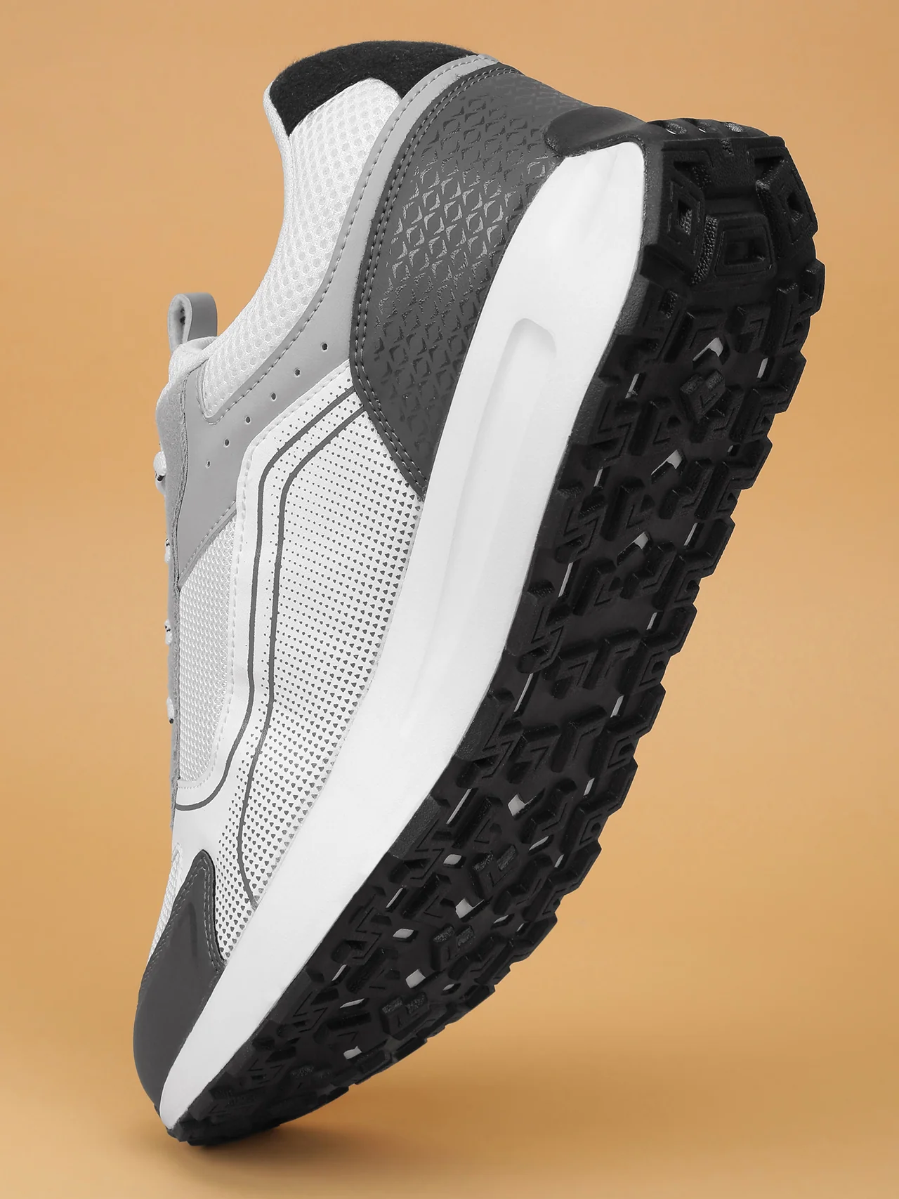 Avant Men's NexStep Sneaker Shoes - Black/White - Image 9
