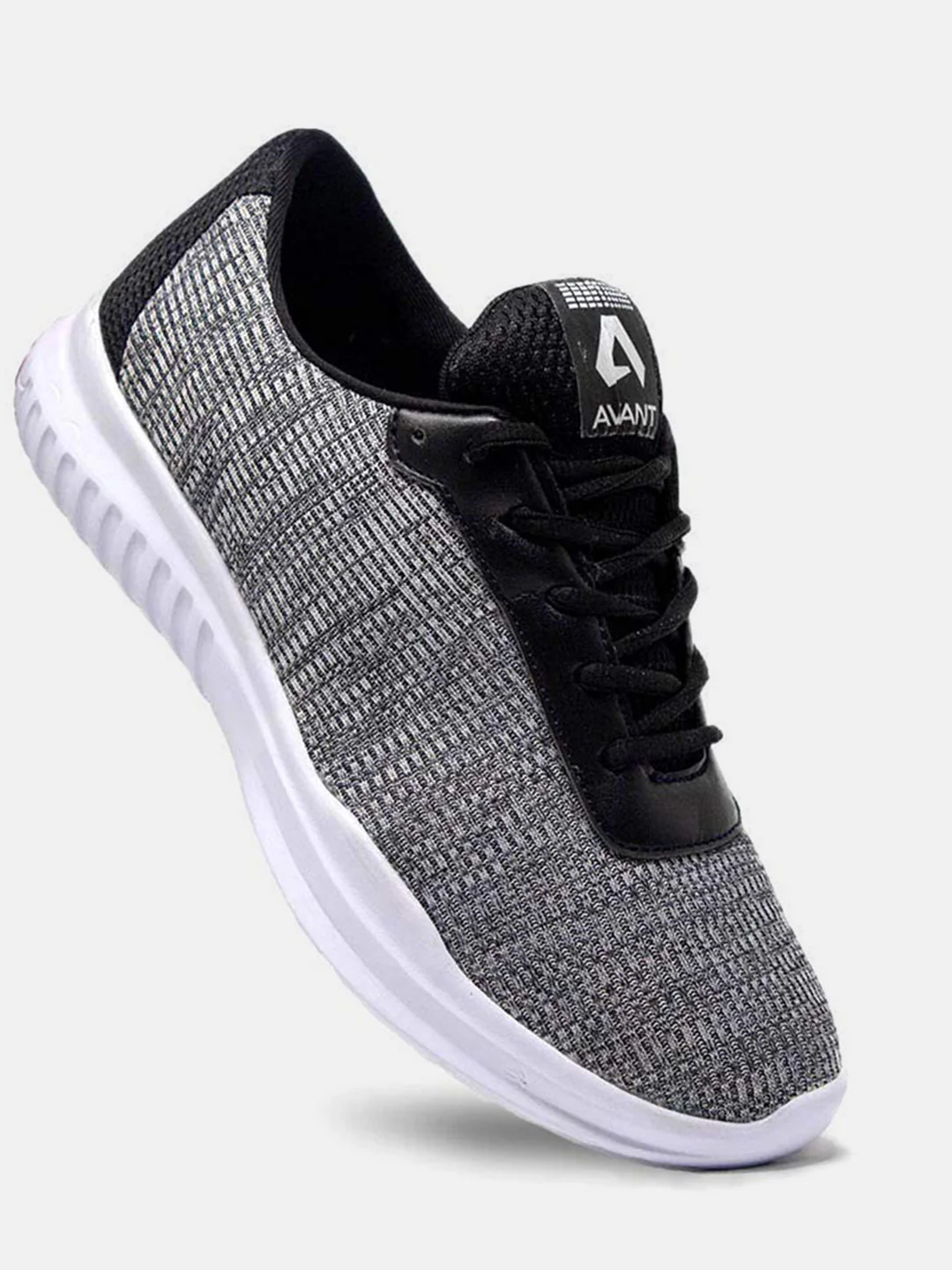 Avant Men's Nitro Casual Shoes - Grey/Black - Image 3