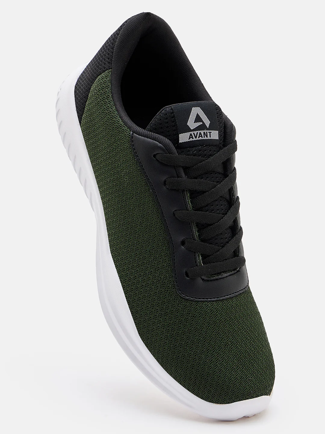 Avant Men's Nitro Casual Shoes - Olive/Black - Image 4
