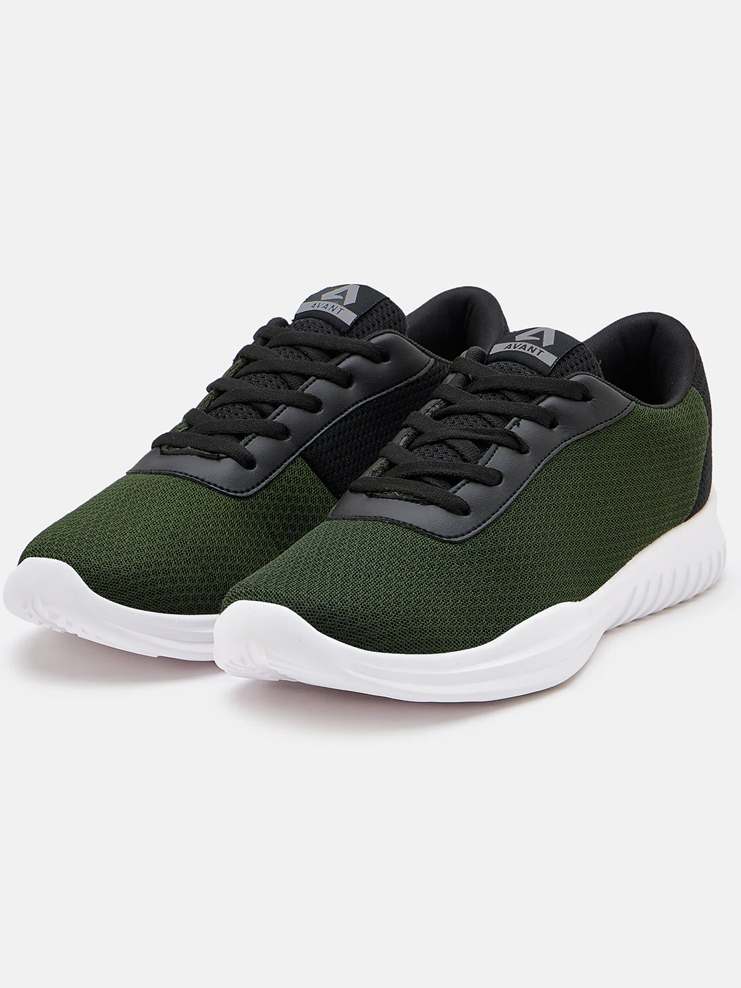 Avant Men's Nitro Casual Shoes - Olive/Black - Image 6