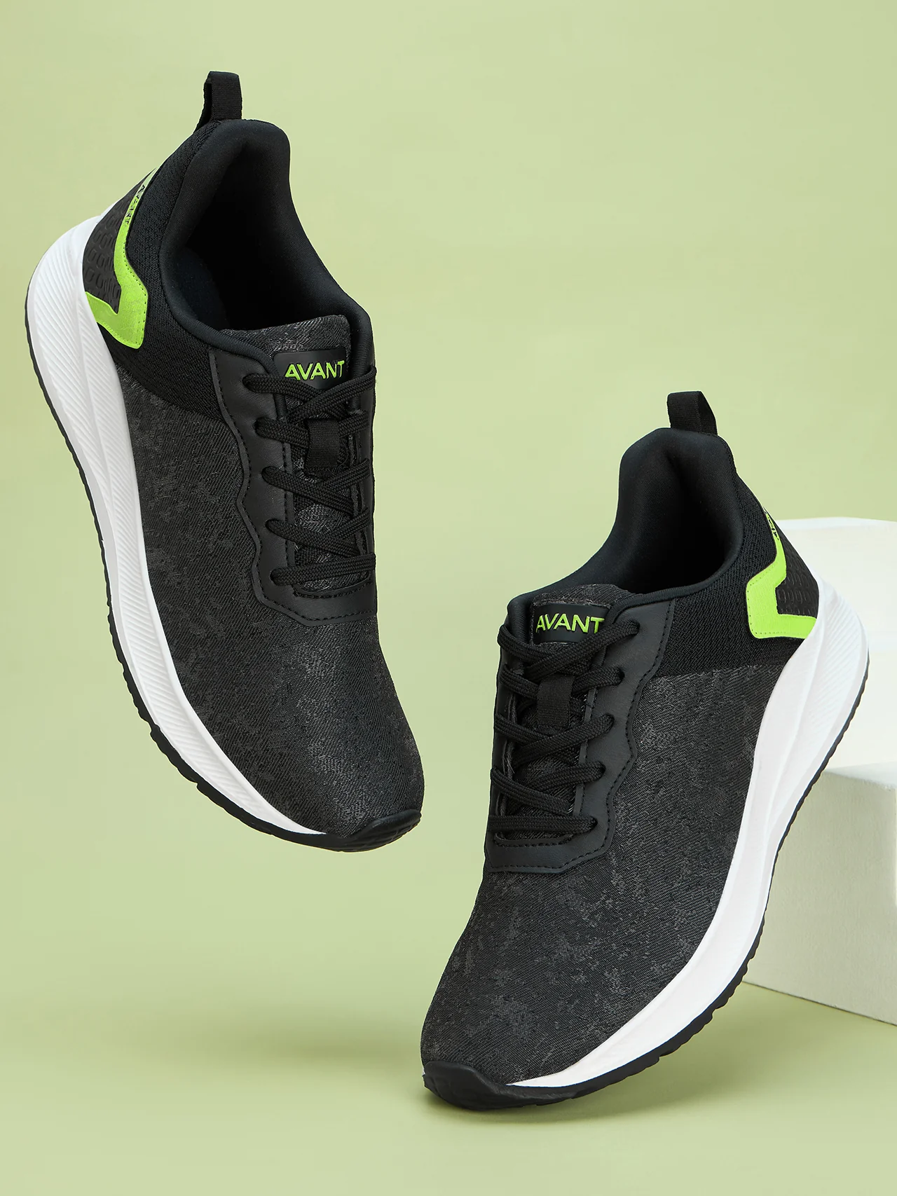 Avant Men's Omega Walking shoes-Black - Image 10