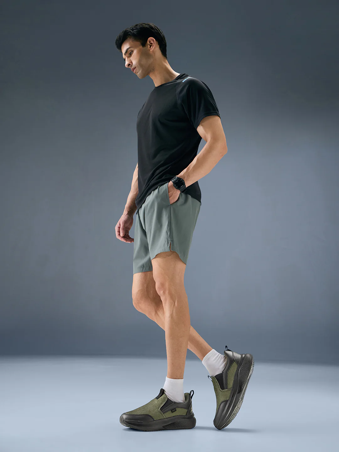 Avant Men's PaceWalk Walking Shoes - Olive - Image 2