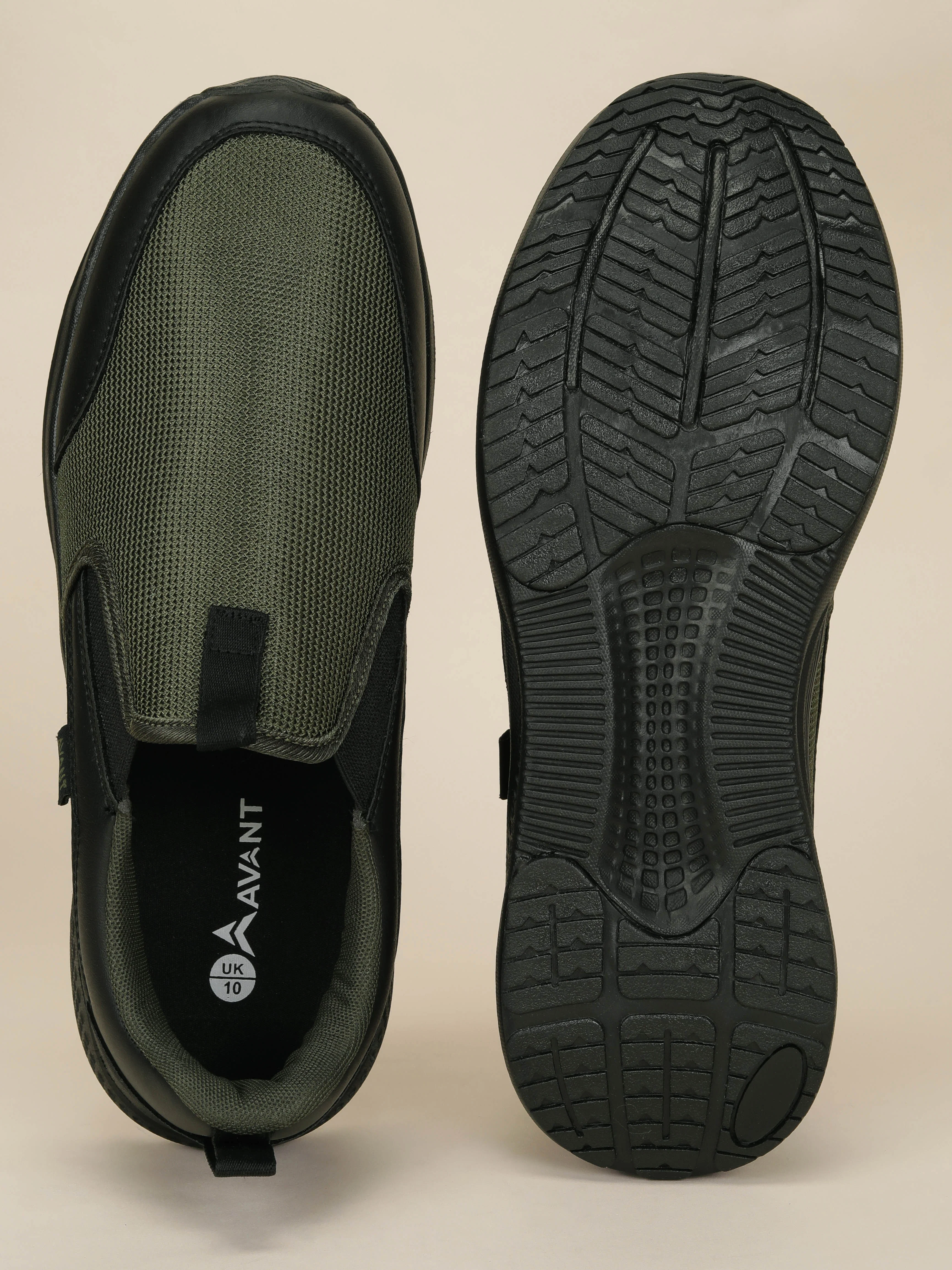 Avant Men's PaceWalk Walking Shoes - Olive - Image 8