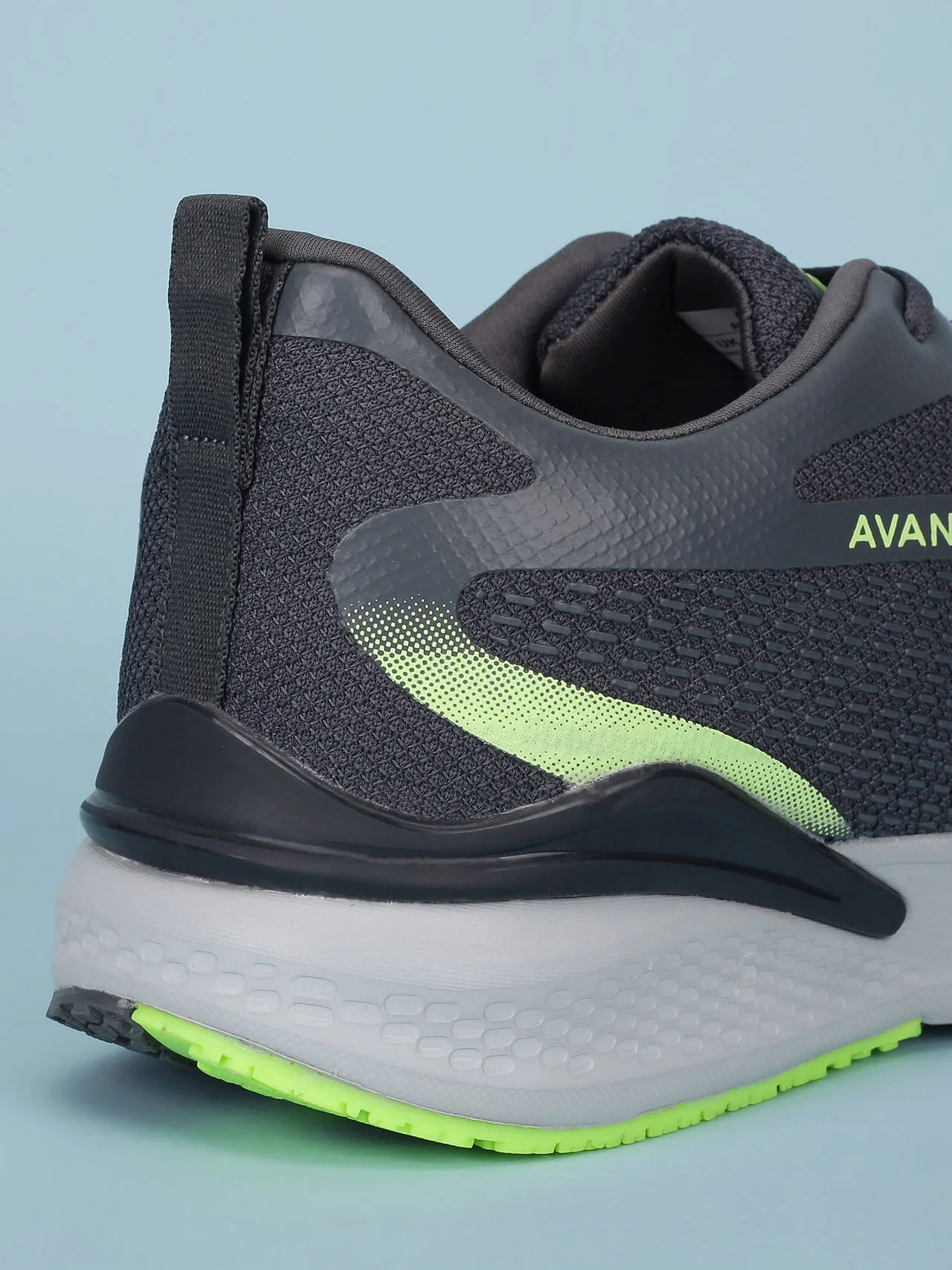 Avant Men's Panther Running shoes - D.Grey / P.Green - Image 10