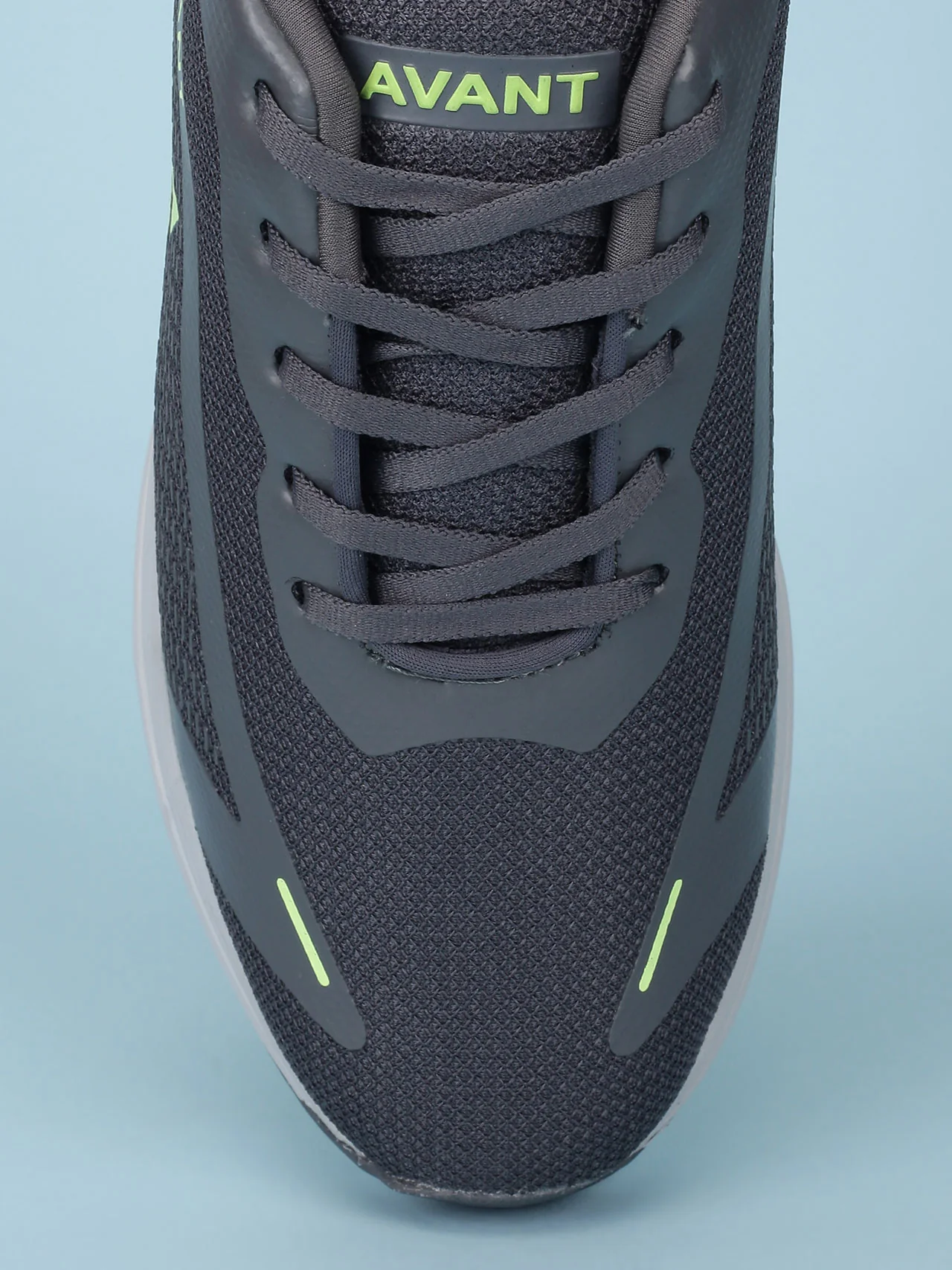 Avant Men's Panther Running shoes - D.Grey / P.Green - Image 6