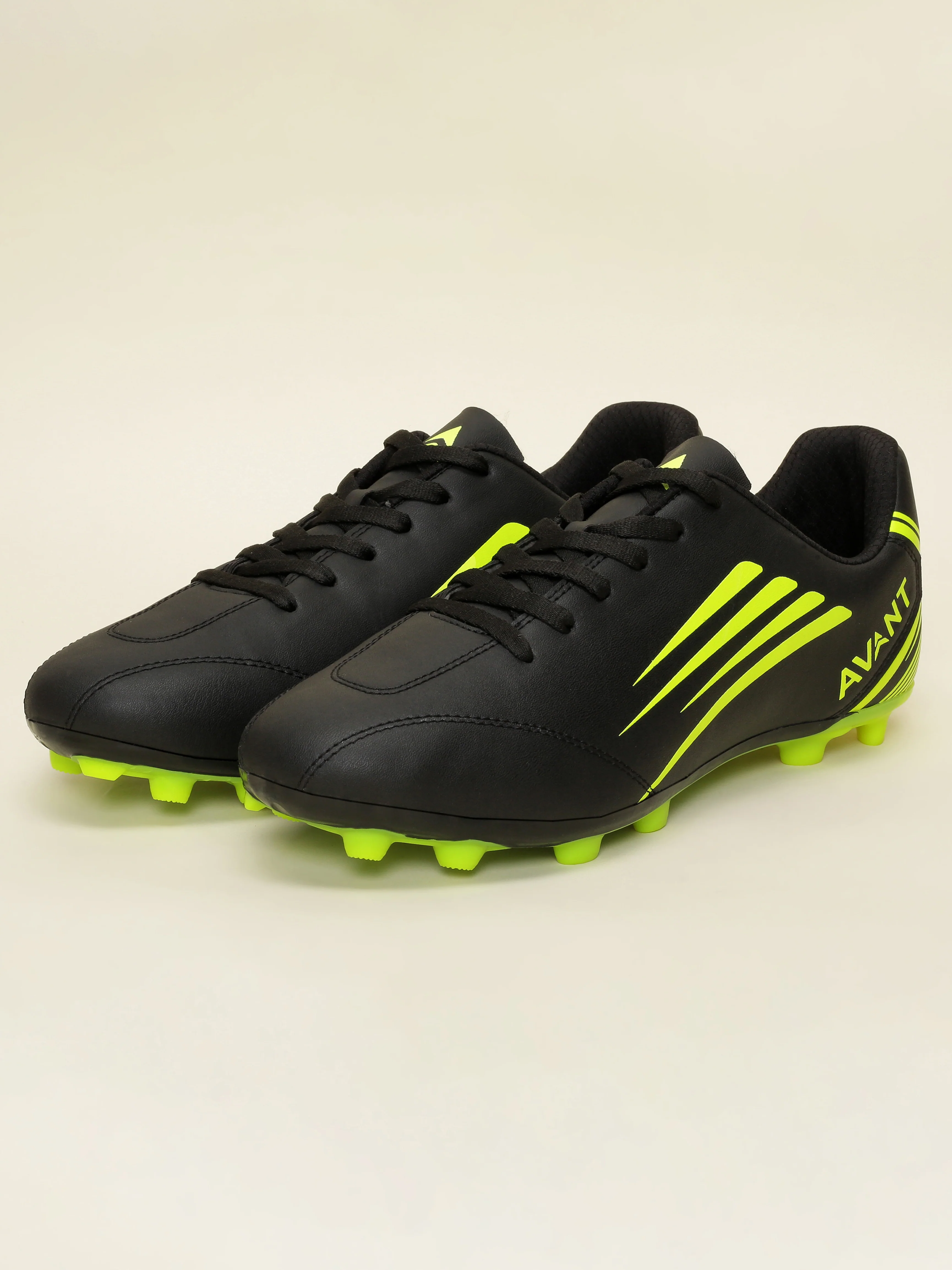Avant Men's Phantom Football Shoes - Black/Lime - Image 11