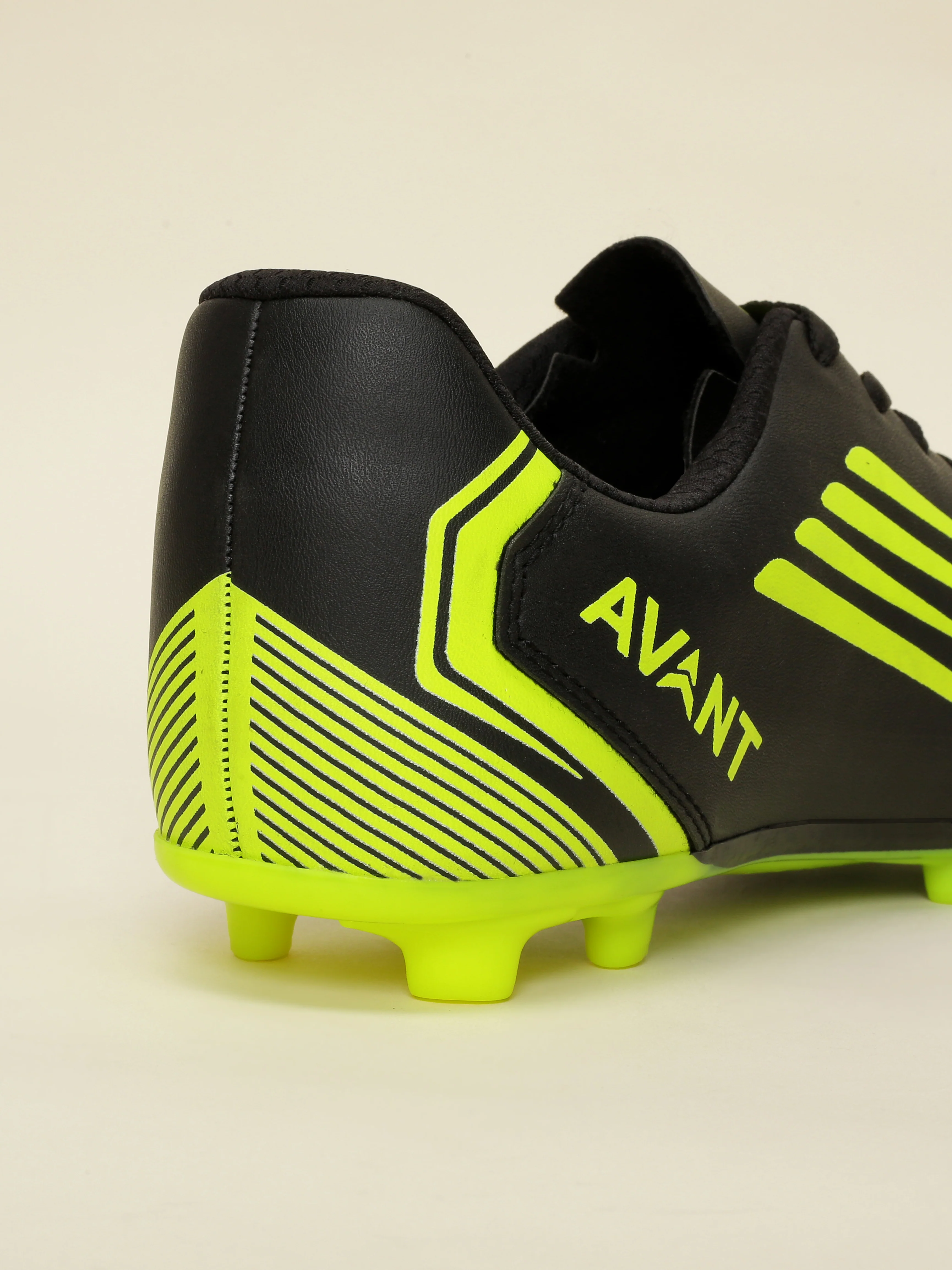 Avant Men's Phantom Football Shoes - Black/Lime - Image 8