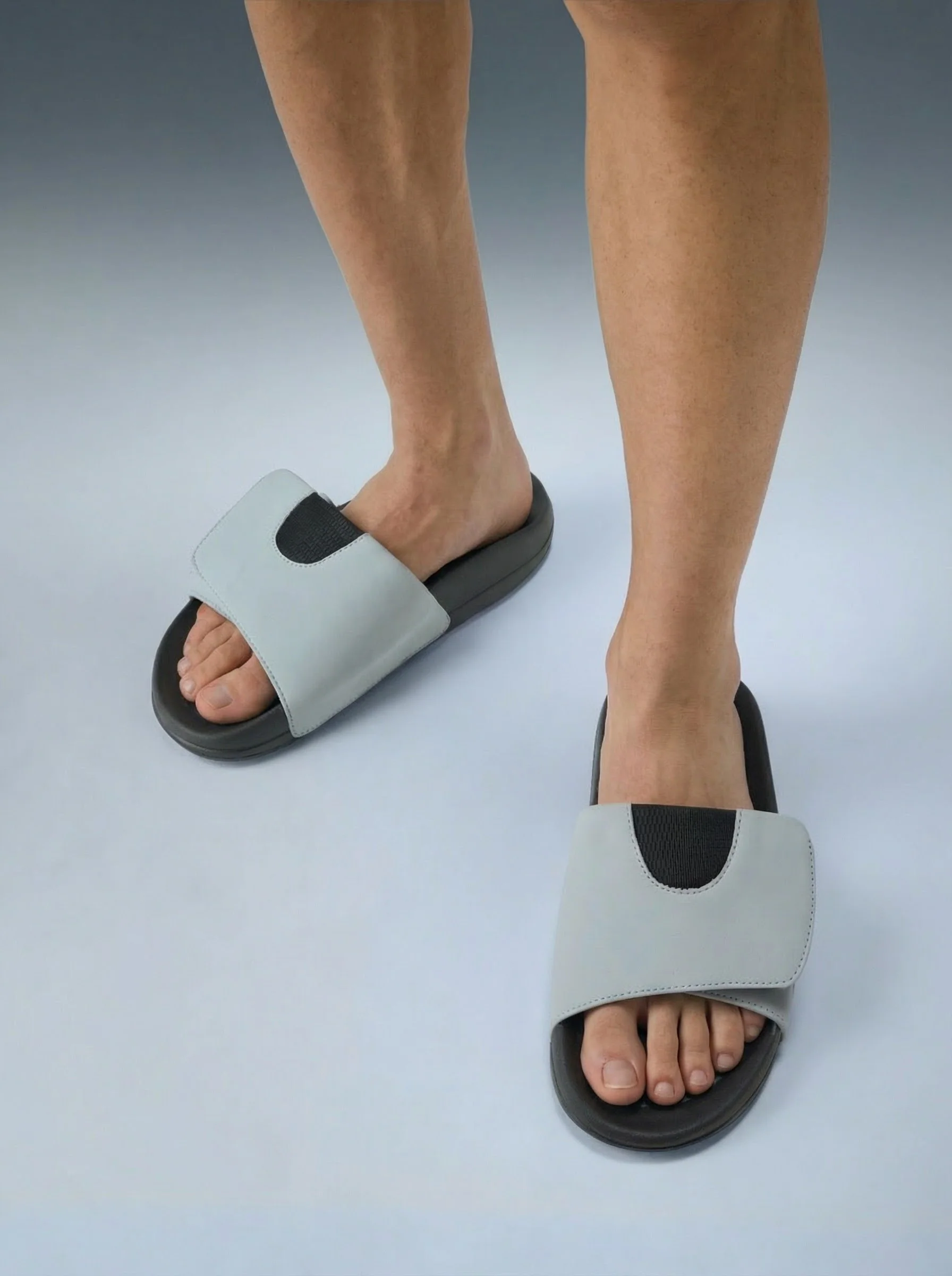 Avant Men's PlushStep Sliders - Glacier Blue - Image 7