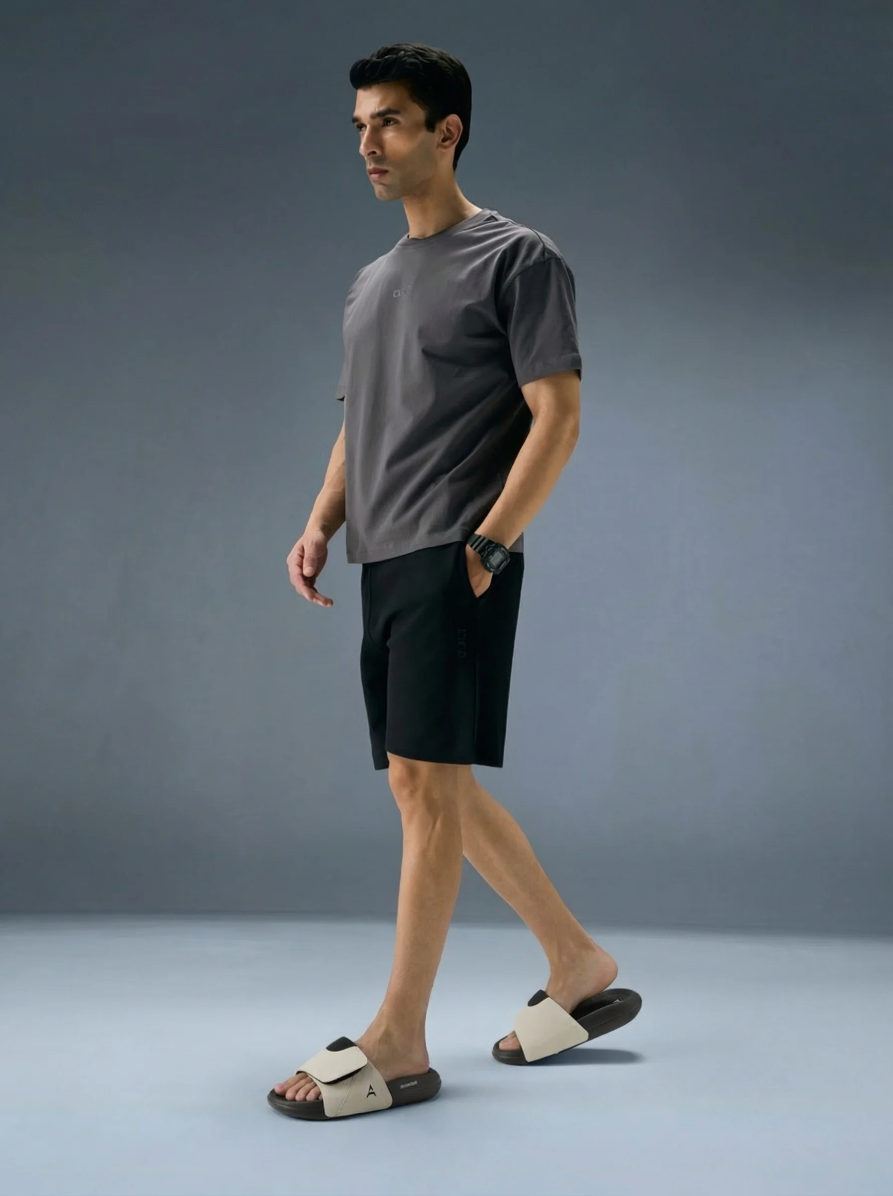 Avant Men's PlushStep Sliders - Grey - Image 2