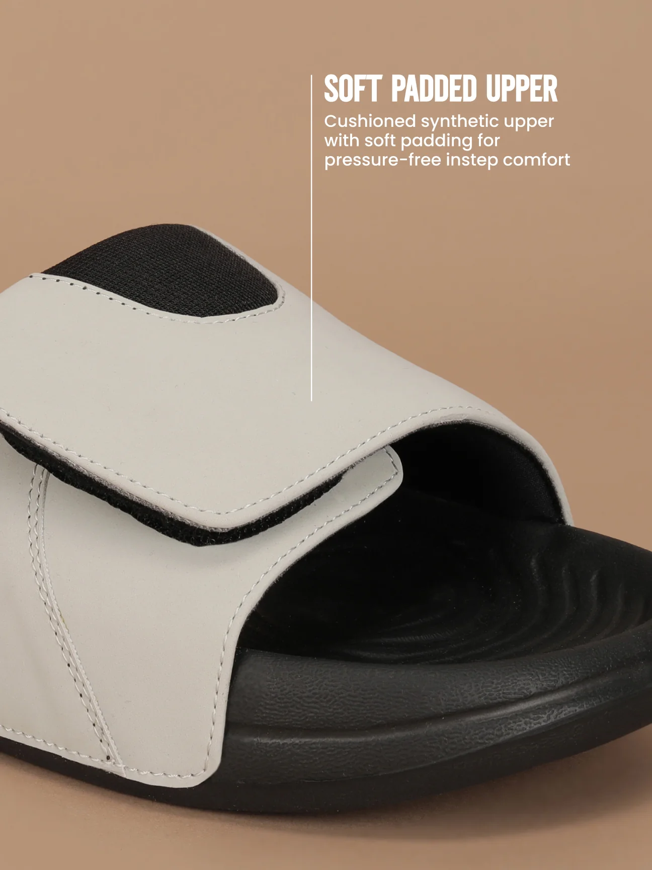 Avant Men's PlushStep Sliders - Grey - Image 5