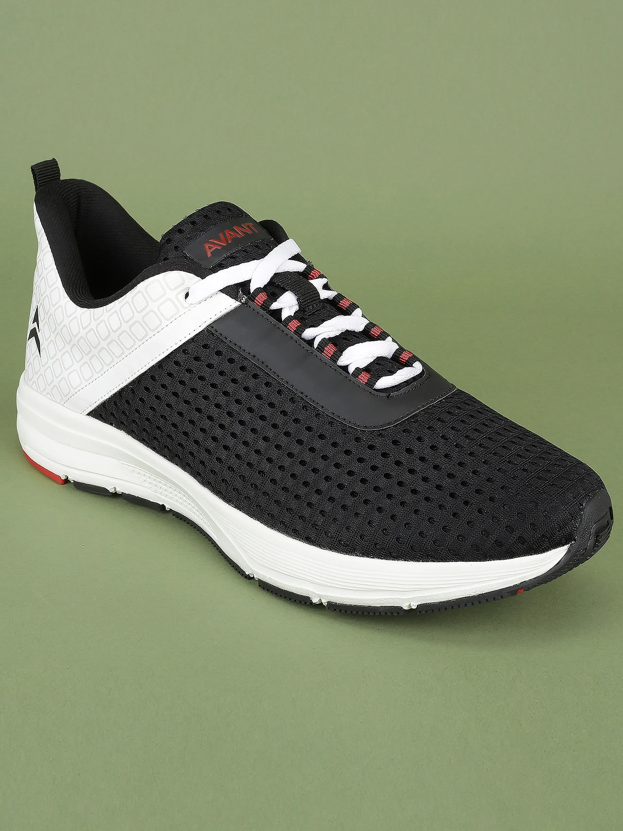 Avant Men's PowerPace Running Shoes - Black/White - Image 3